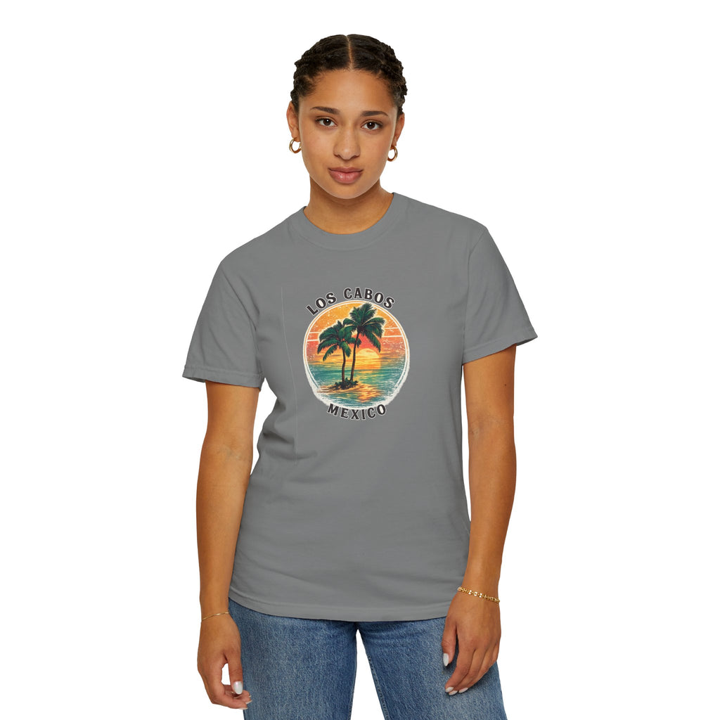 Los Cabos Palms T-Shirt — Tropical Beach Palm Graphic Tee