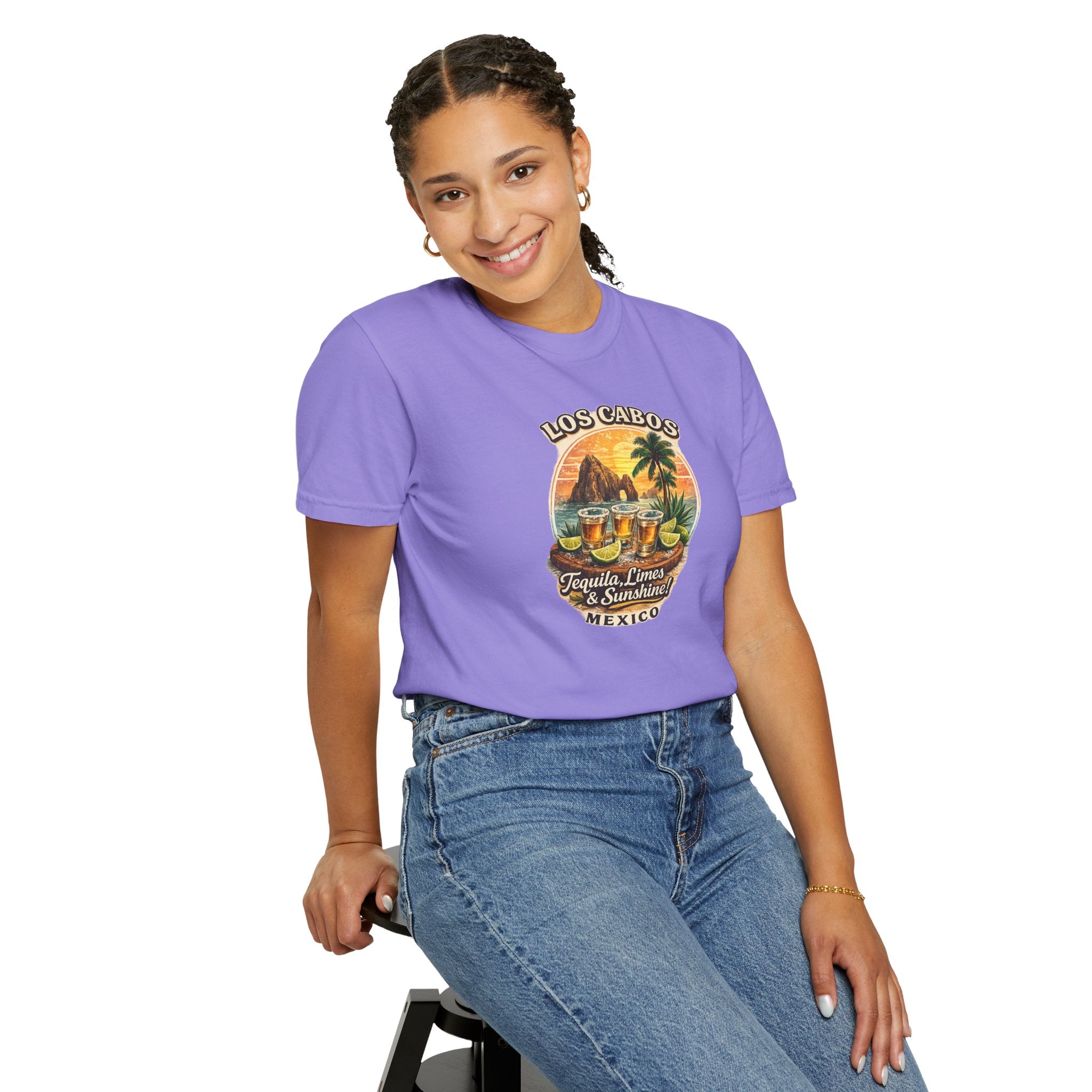 Los Cabos Tequila & Limes T-Shirt — Mexico Beach Vacation Tee