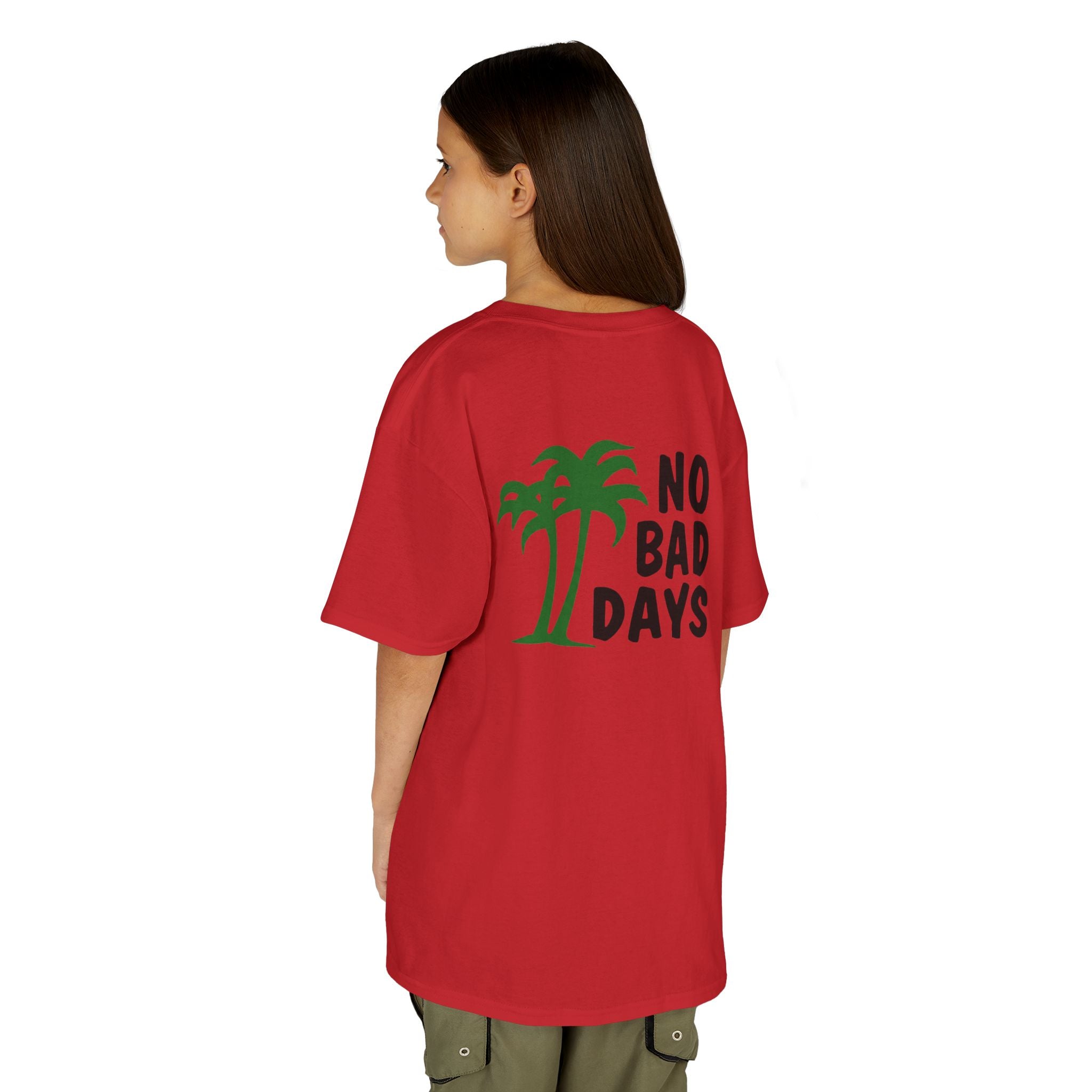 Kids 'No Bad Days' Palm Tree T‑Shirt