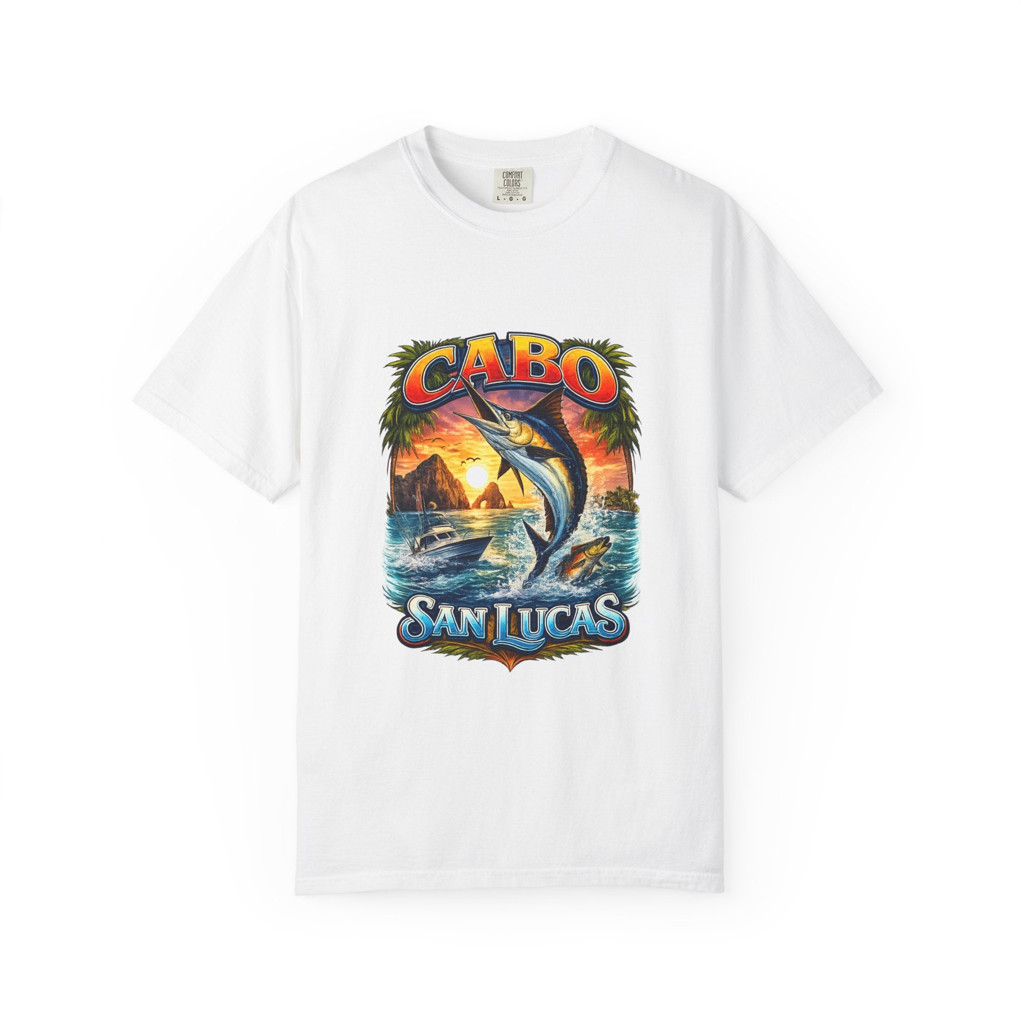 Cabo San Lucas Arch Marlin Fishing T-Shirt