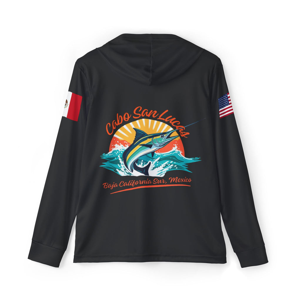 Cabo San Lucas Marlin Fishing Hoodie — Baja Sport Warmup Pullover