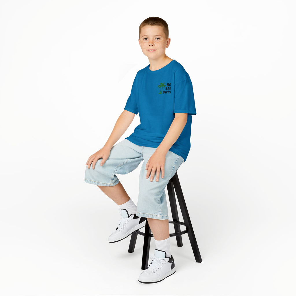 Kids 'No Bad Days' Palm Tree T‑Shirt