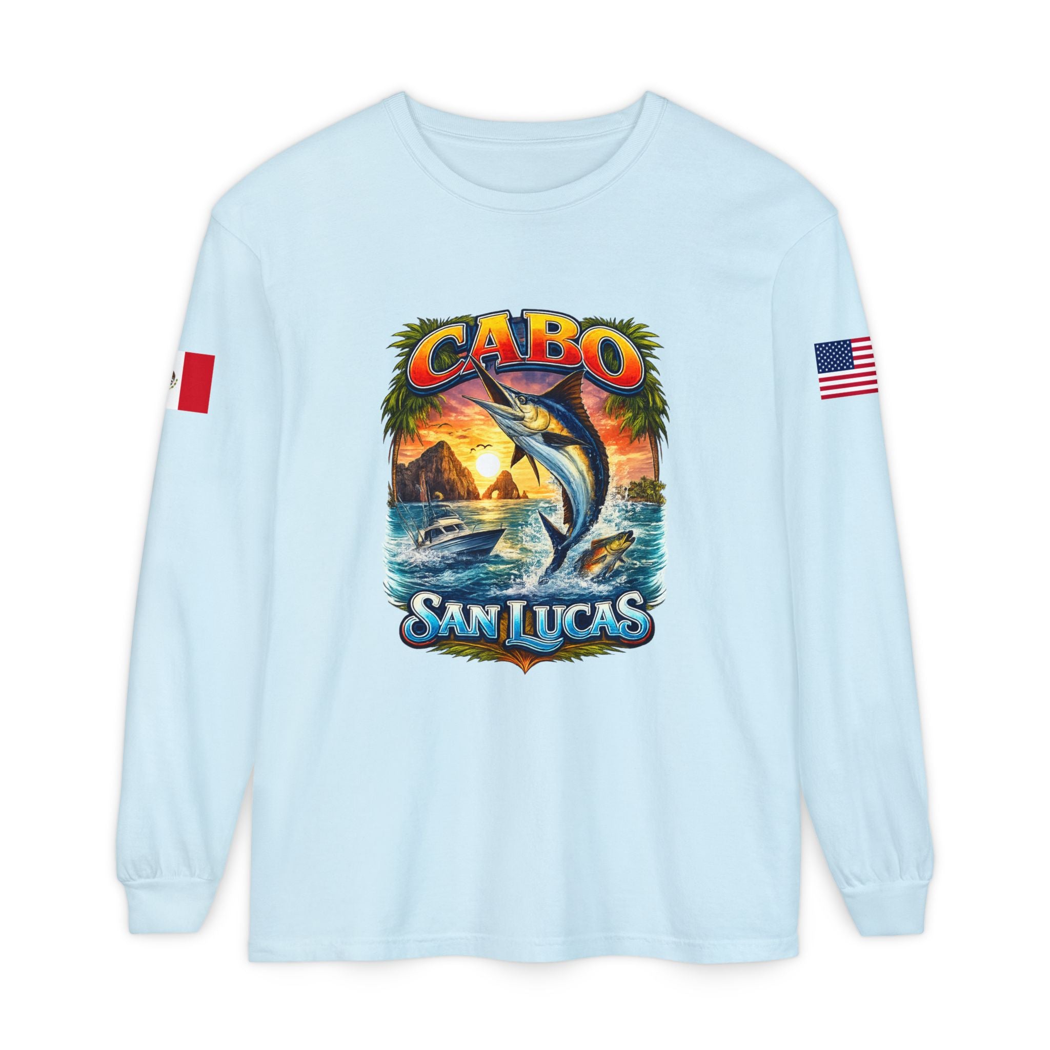 Cabo San Lucas Arch Marlin Long Sleeve T-Shirt