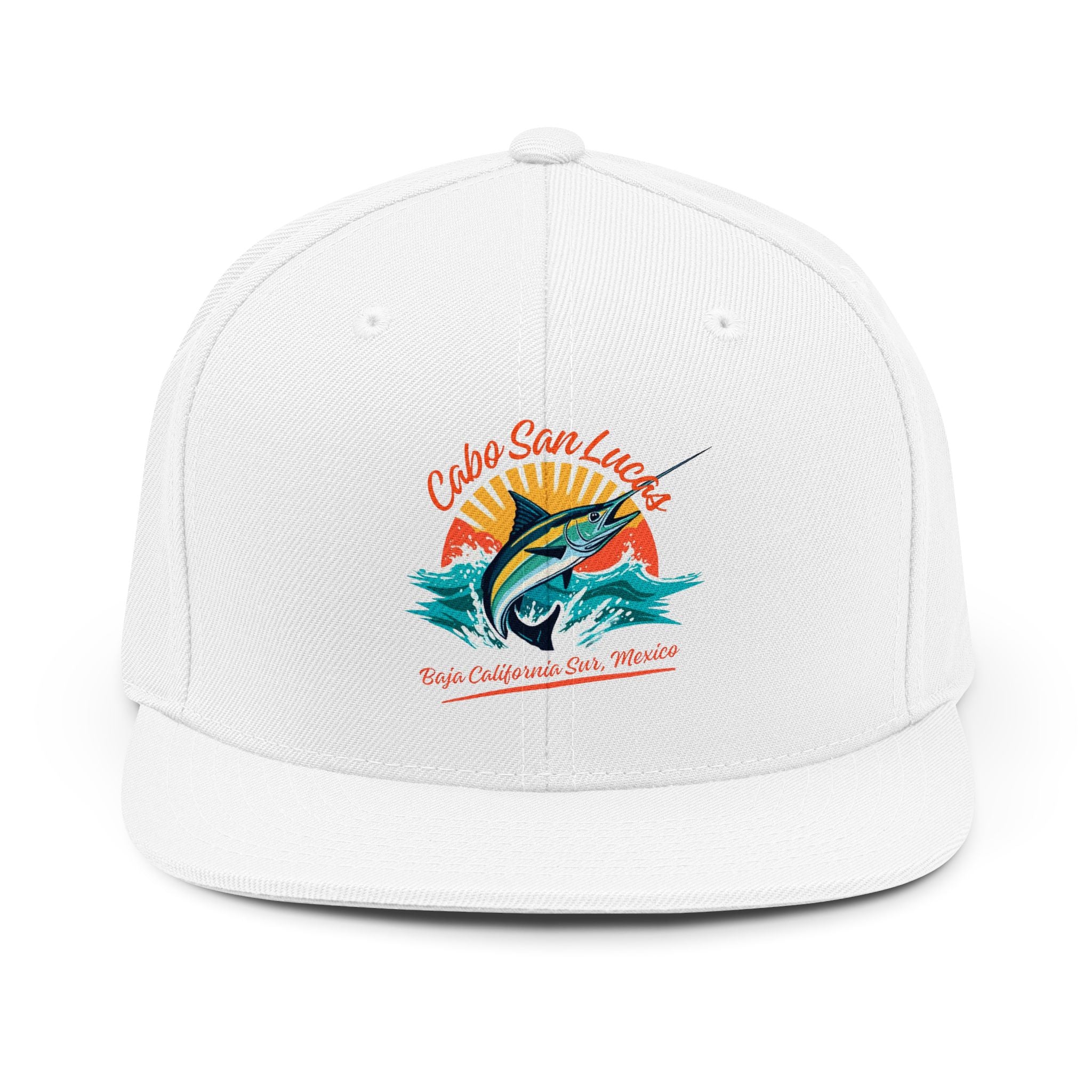 Cabo San Lucas Marlin Snapback Hat