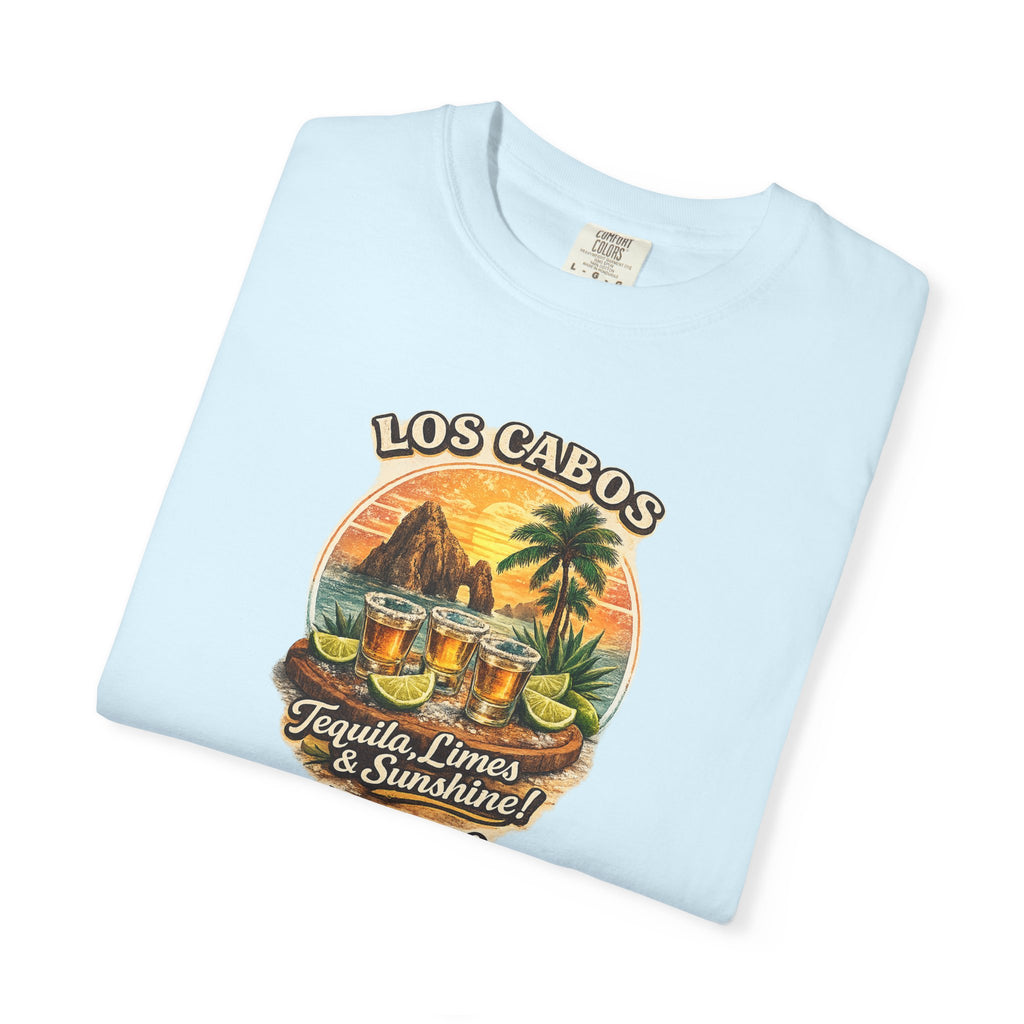Los Cabos Tequila & Limes T-Shirt — Mexico Beach Vacation Tee
