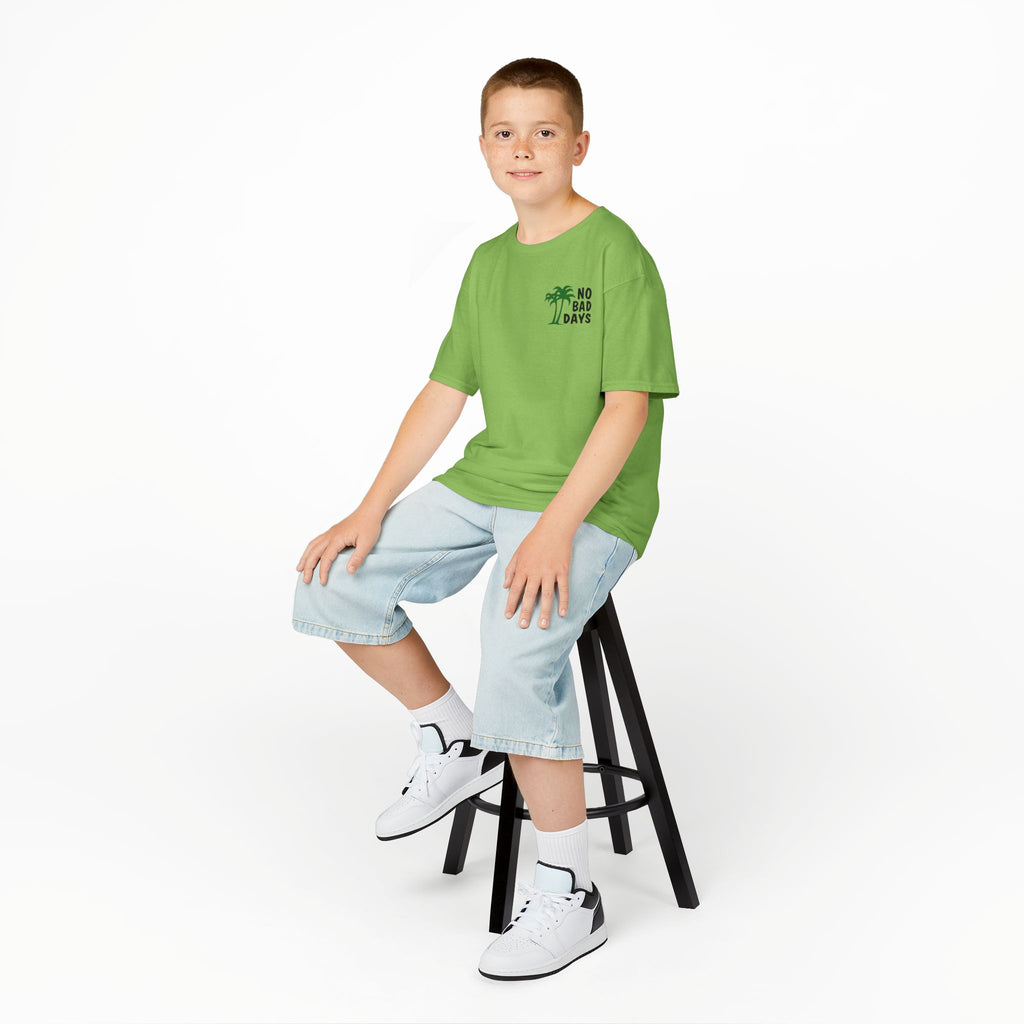 Kids 'No Bad Days' Palm Tree T‑Shirt