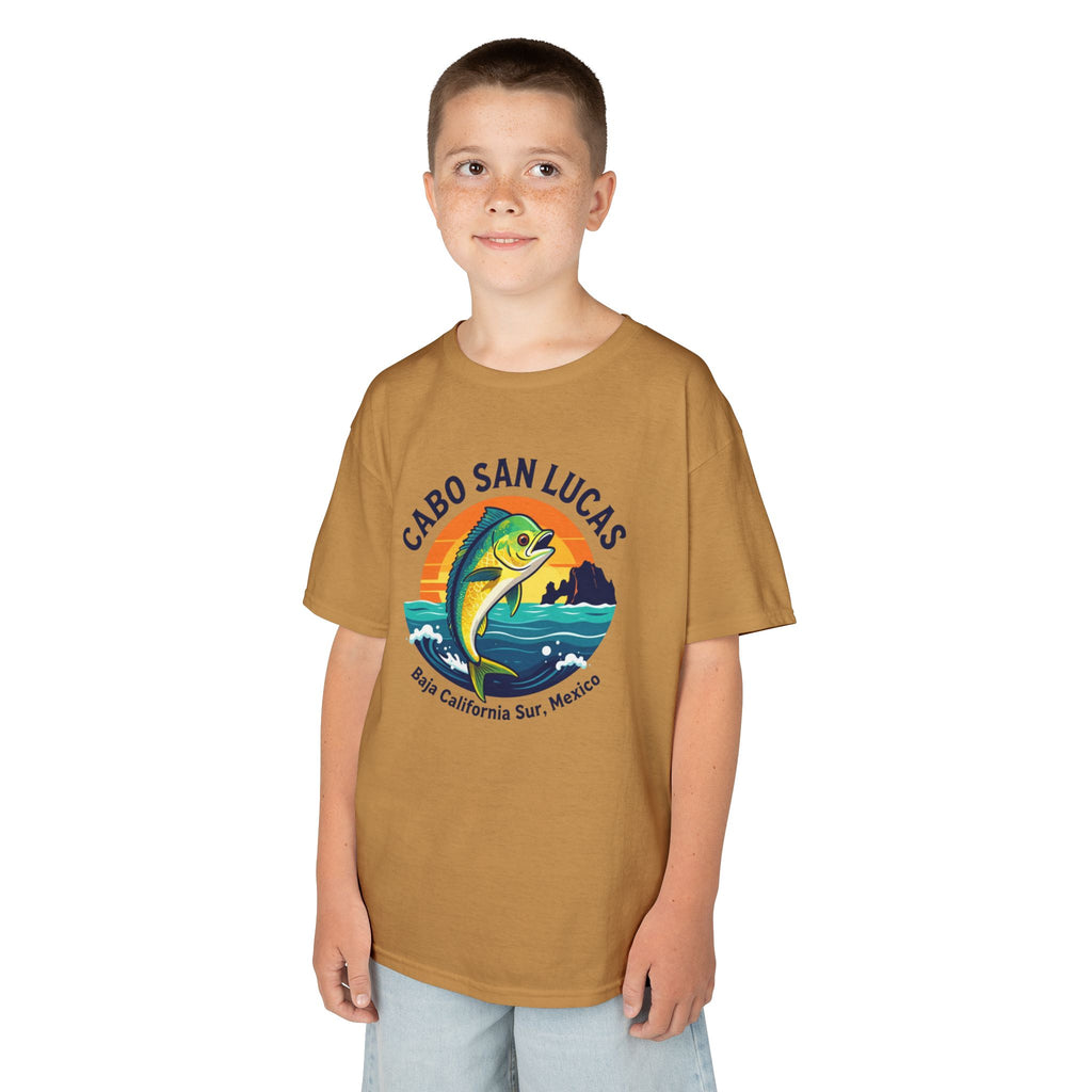 Kids Tee — Cabo San Lucas Mahi Mahi Fishing Souvenir