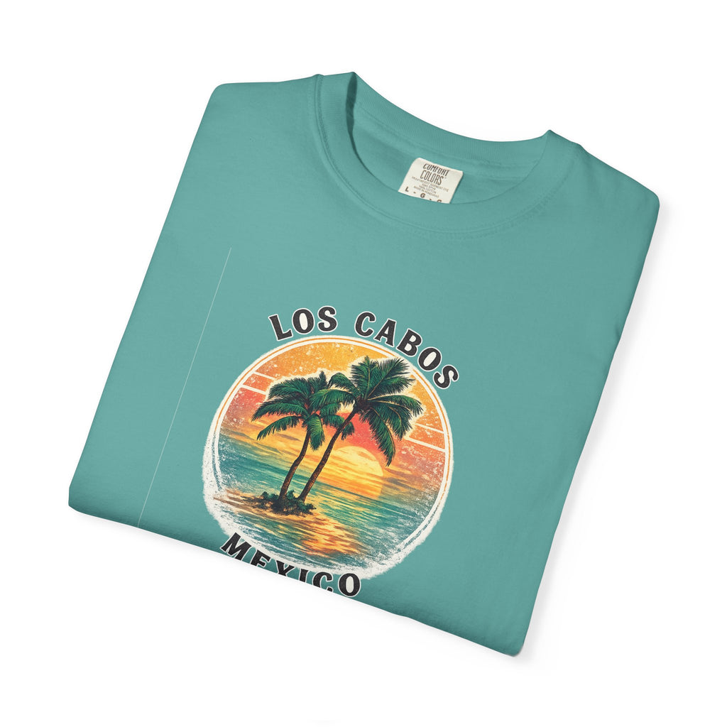 Los Cabos Palms T-Shirt — Tropical Beach Palm Graphic Tee