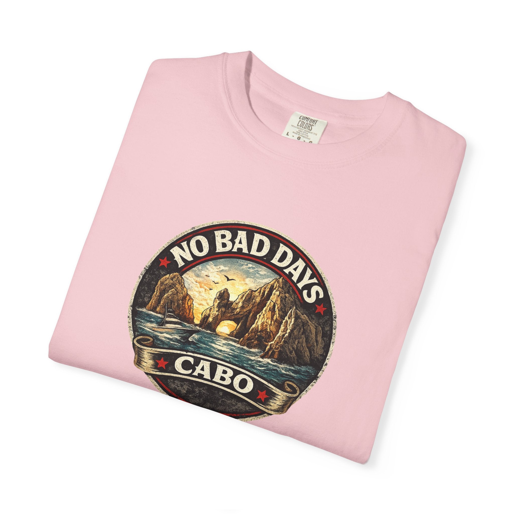 No Bad Days Cabo T-Shirt — Sunset Beach Vintage Graphic Tee
