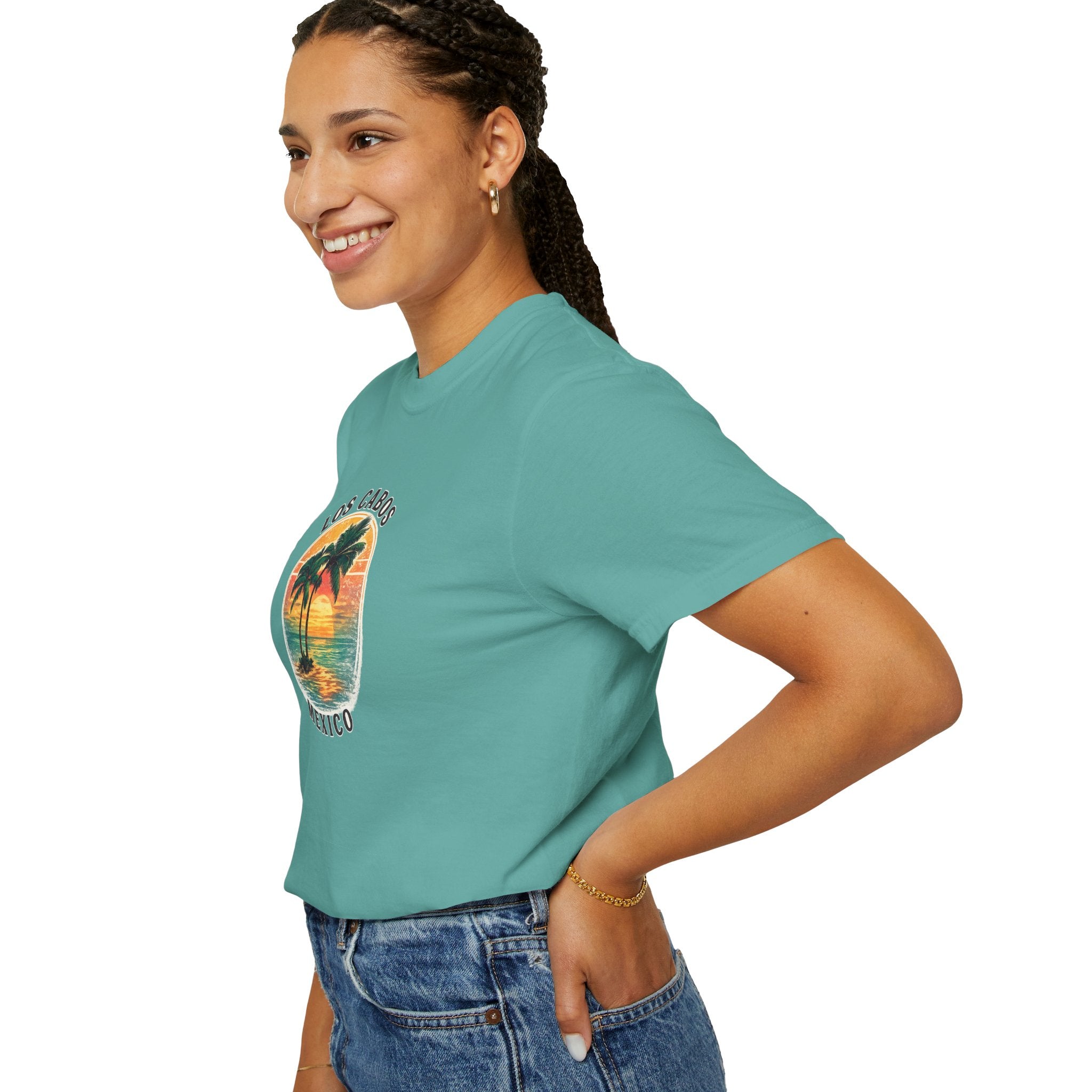 Los Cabos Palms T-Shirt — Tropical Beach Palm Graphic Tee