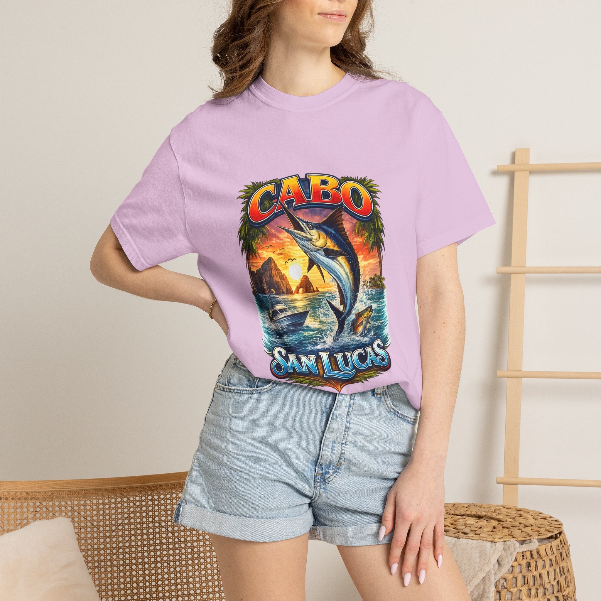 Cabo San Lucas Arch Marlin Fishing T-Shirt