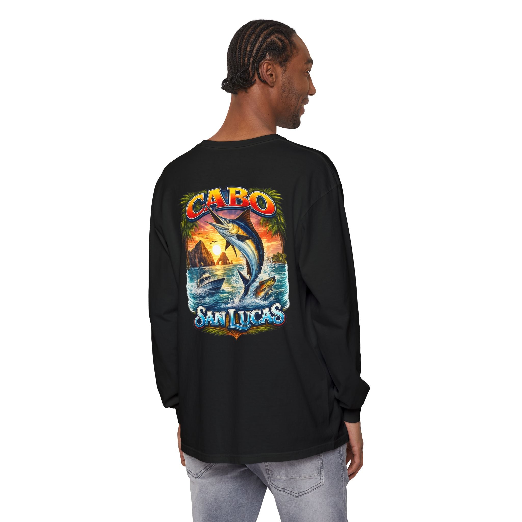 Cabo San Lucas Marlin Long Sleeve Tee