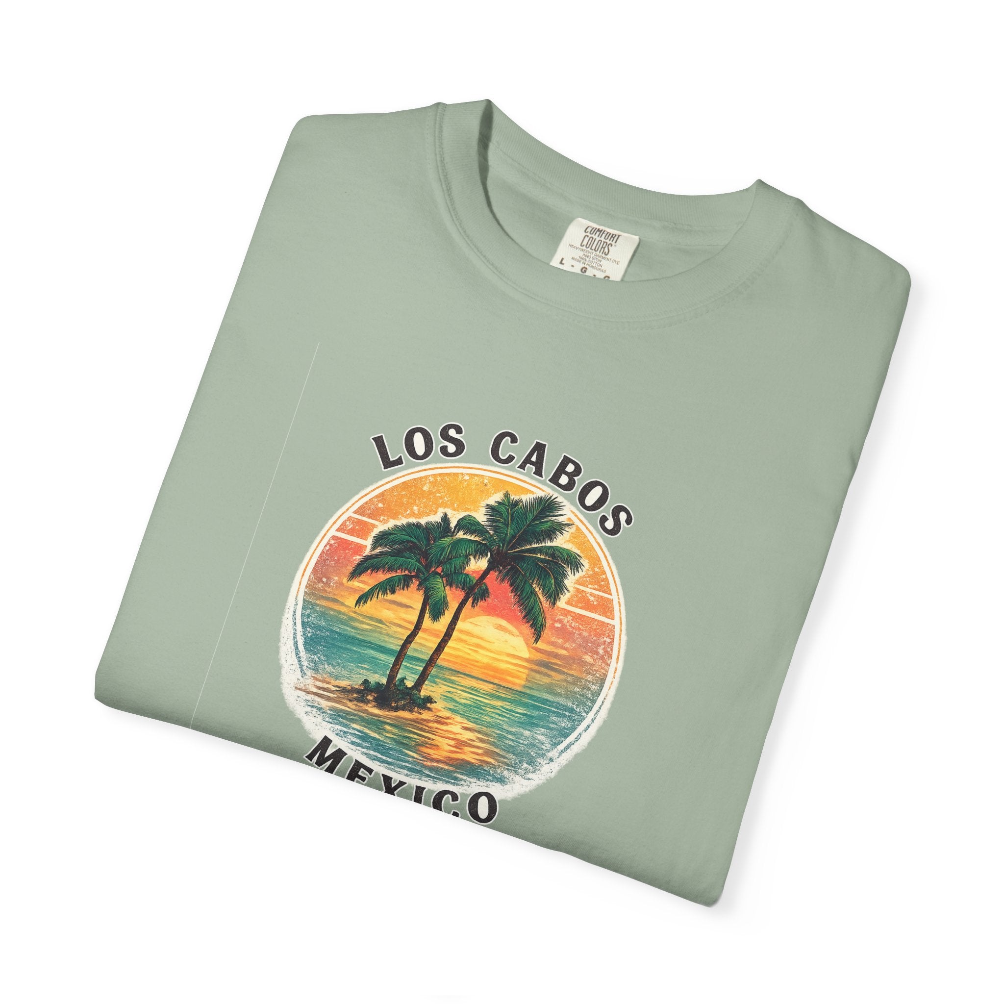 Los Cabos Palms T-Shirt — Tropical Beach Palm Graphic Tee