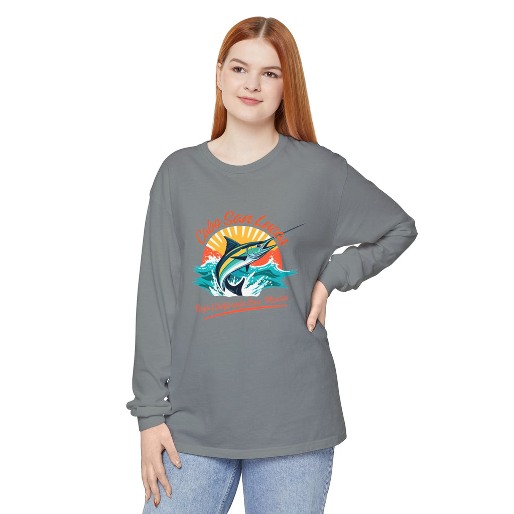 Cabo San Lucas Marlin Sunset Long Sleeve Tee