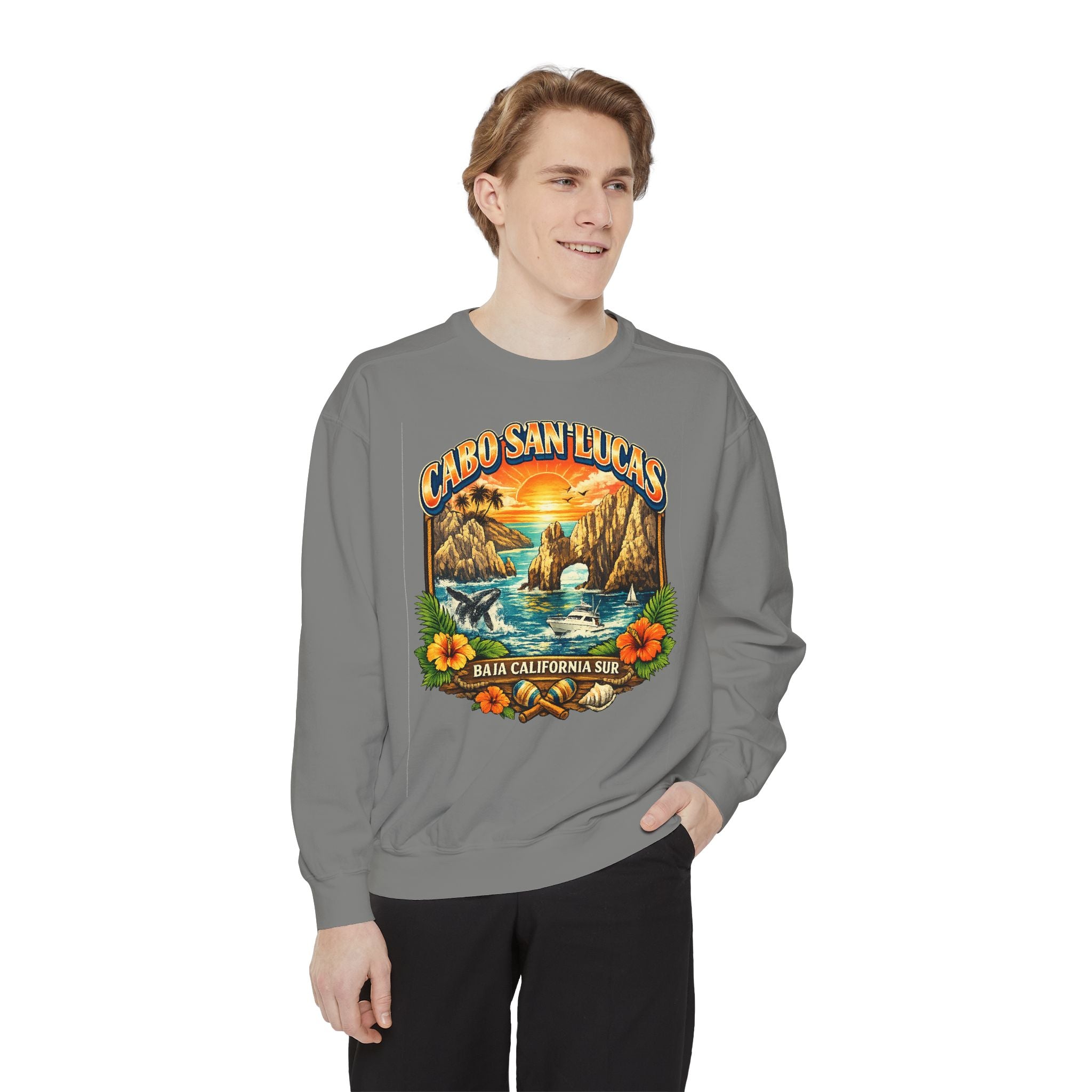 Cabo San Lucas Sunset Sweatshirt — Baja California Surf Crewneck