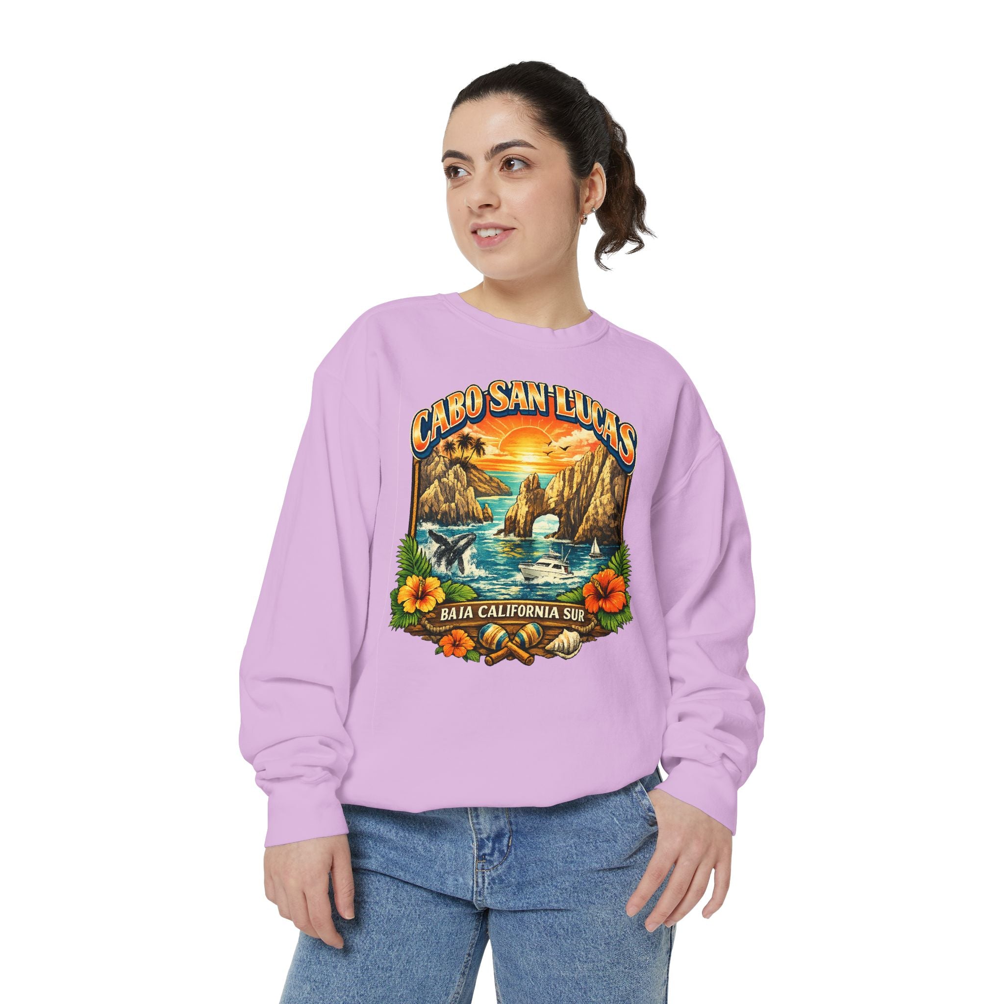 Cabo San Lucas Sunset Sweatshirt — Baja California Surf Crewneck