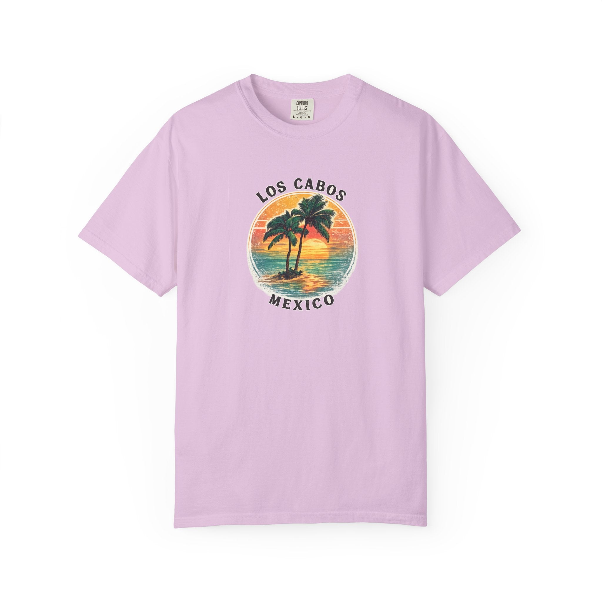 Los Cabos Palms T-Shirt — Tropical Beach Palm Graphic Tee