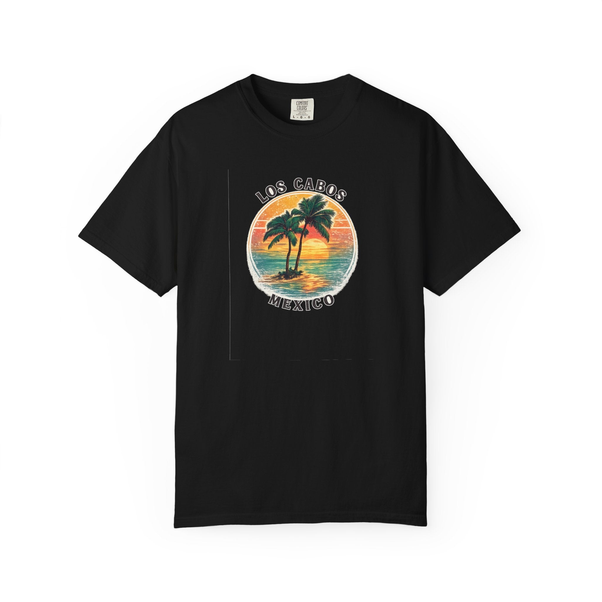 Los Cabos Palms T-Shirt — Tropical Beach Palm Graphic Tee