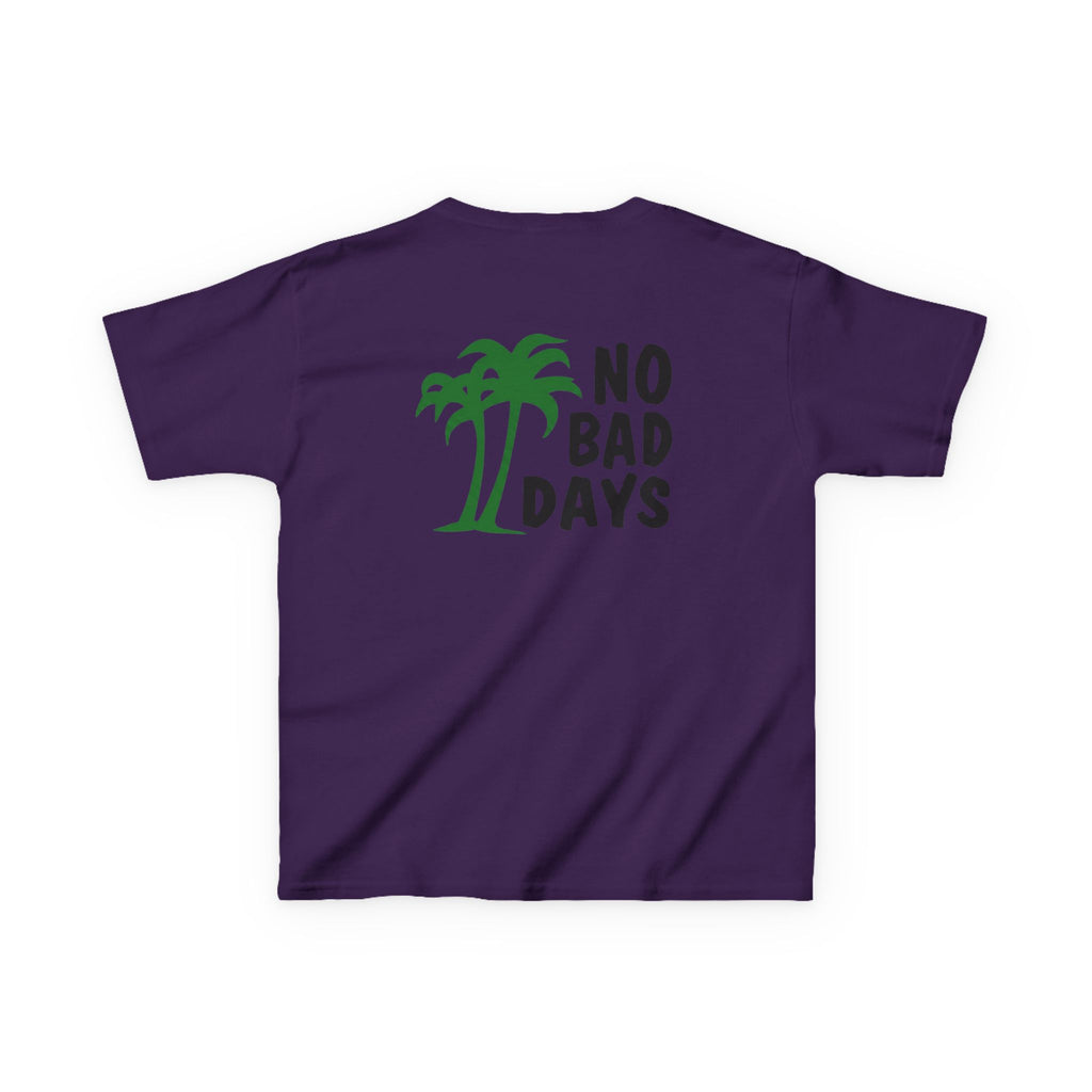 Kids 'No Bad Days' Palm Tree T‑Shirt