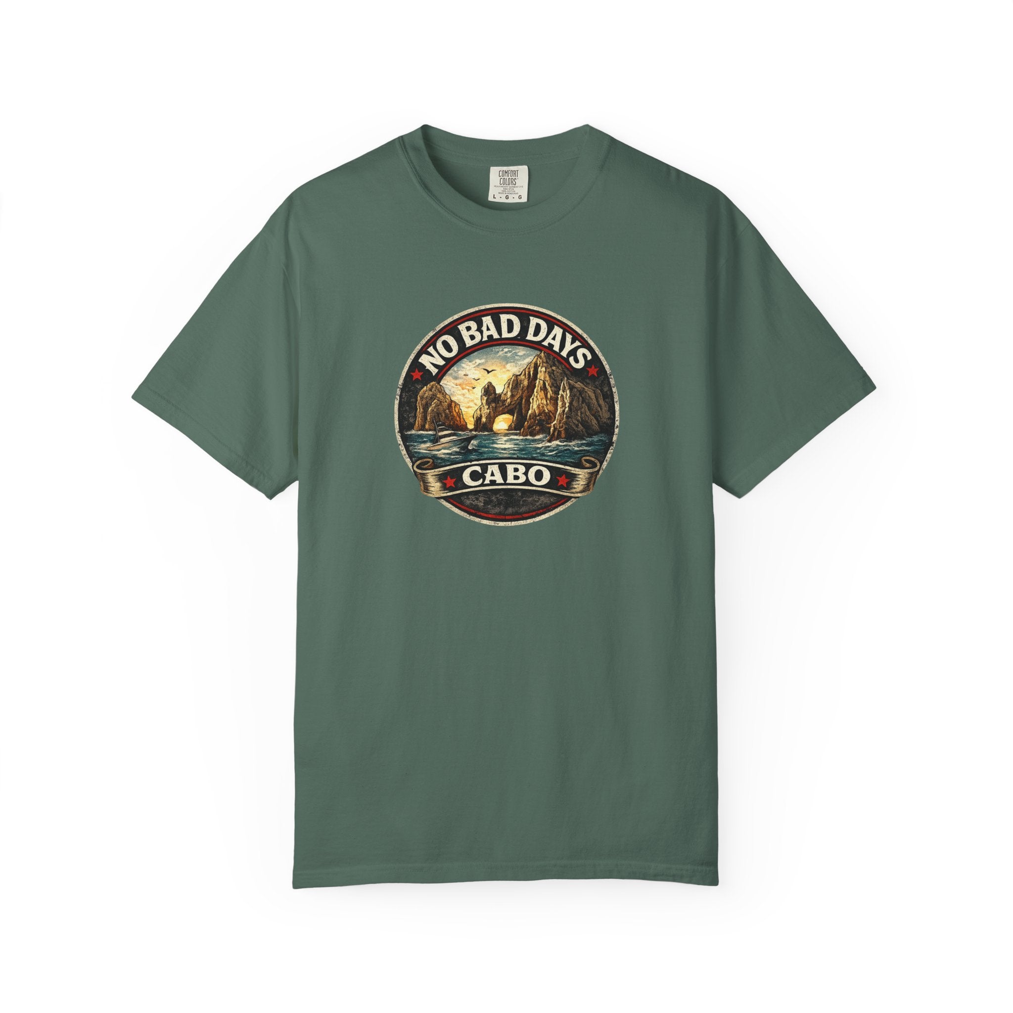No Bad Days Cabo T-Shirt — Sunset Beach Vintage Graphic Tee