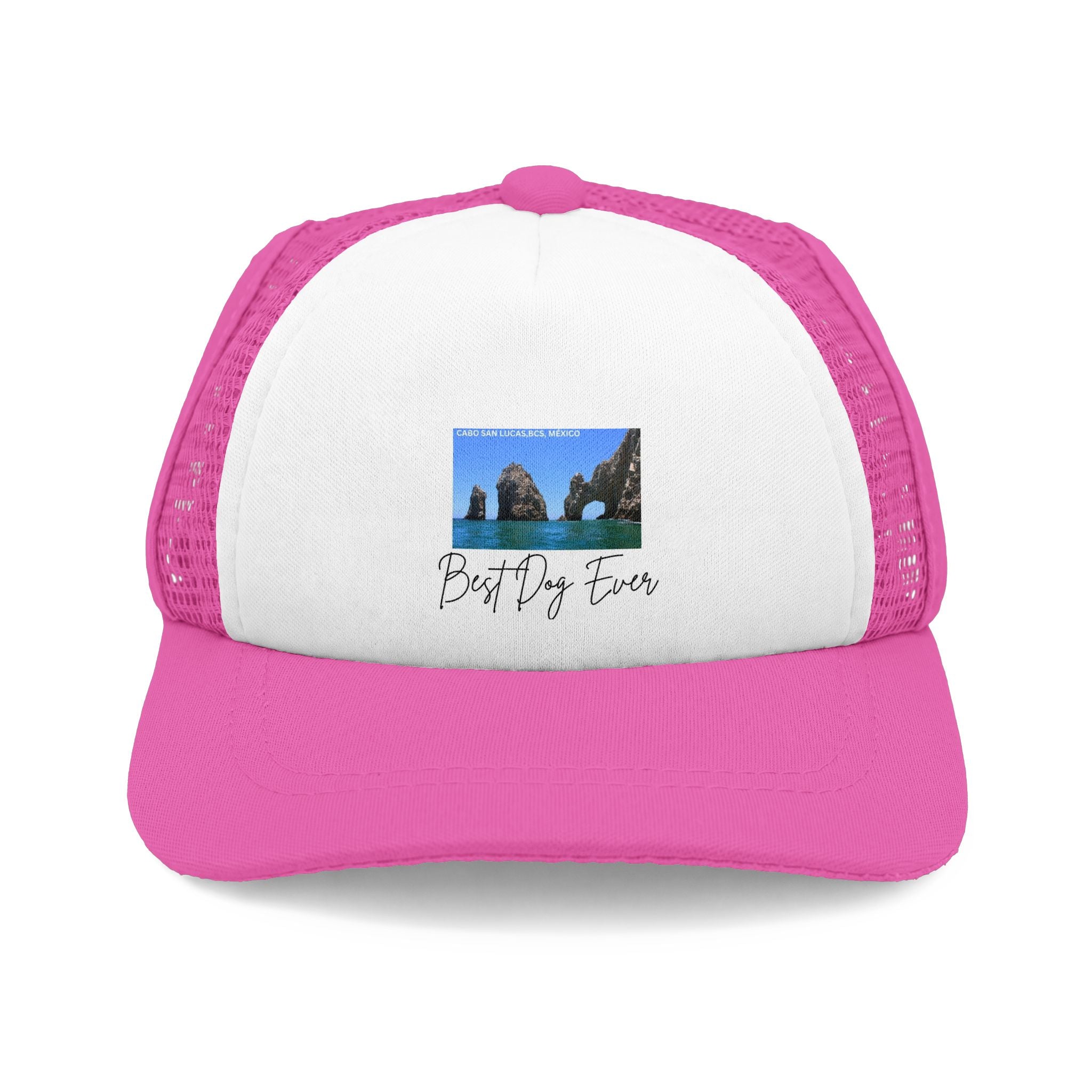 Cabo San Lucas Arch Dog Foam Trucker Hat