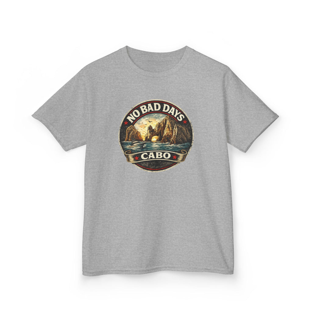 Kids Tee — 'No Bad Days' Cabo Surf Vintage Graphic
