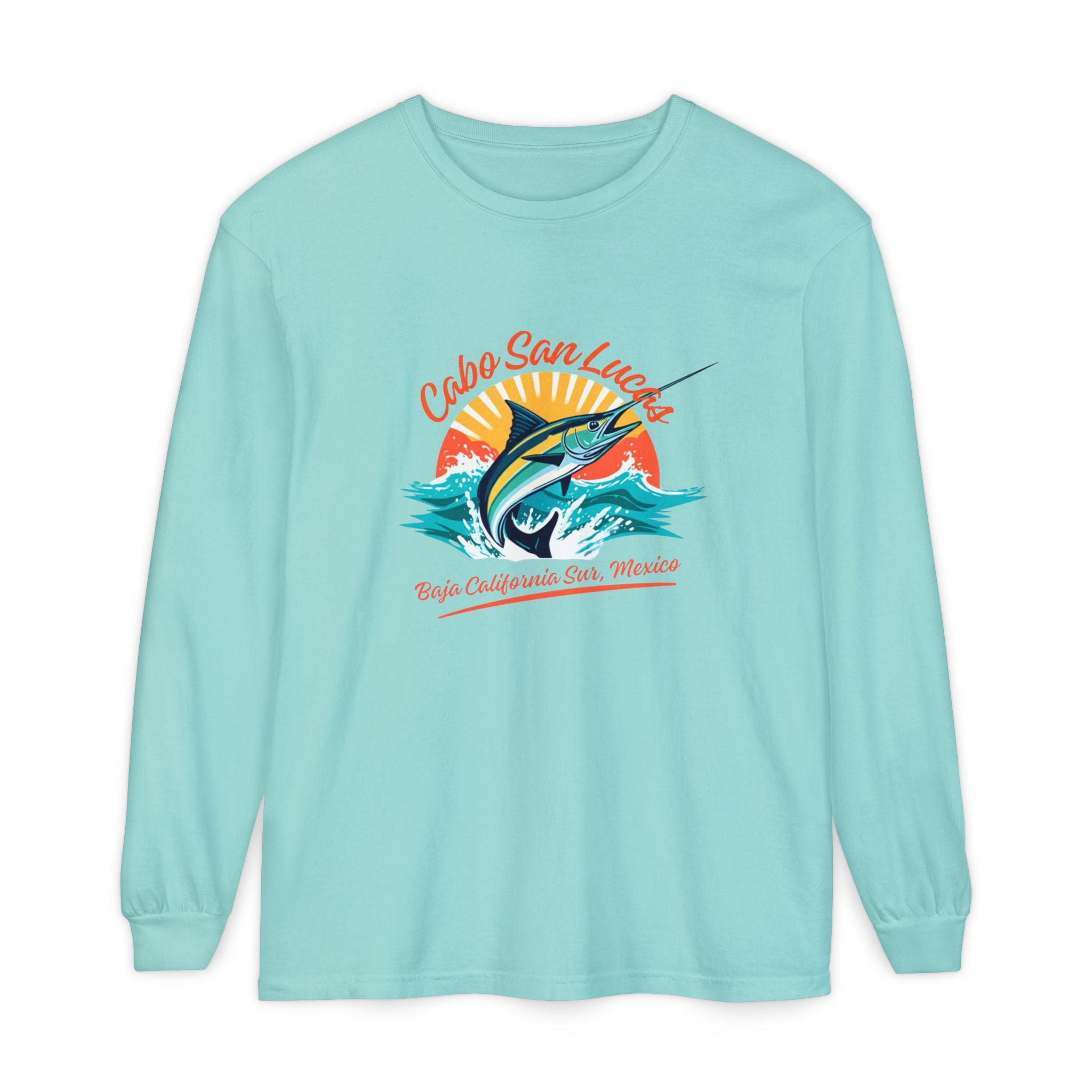 Cabo San Lucas Marlin Sunset Long Sleeve Tee