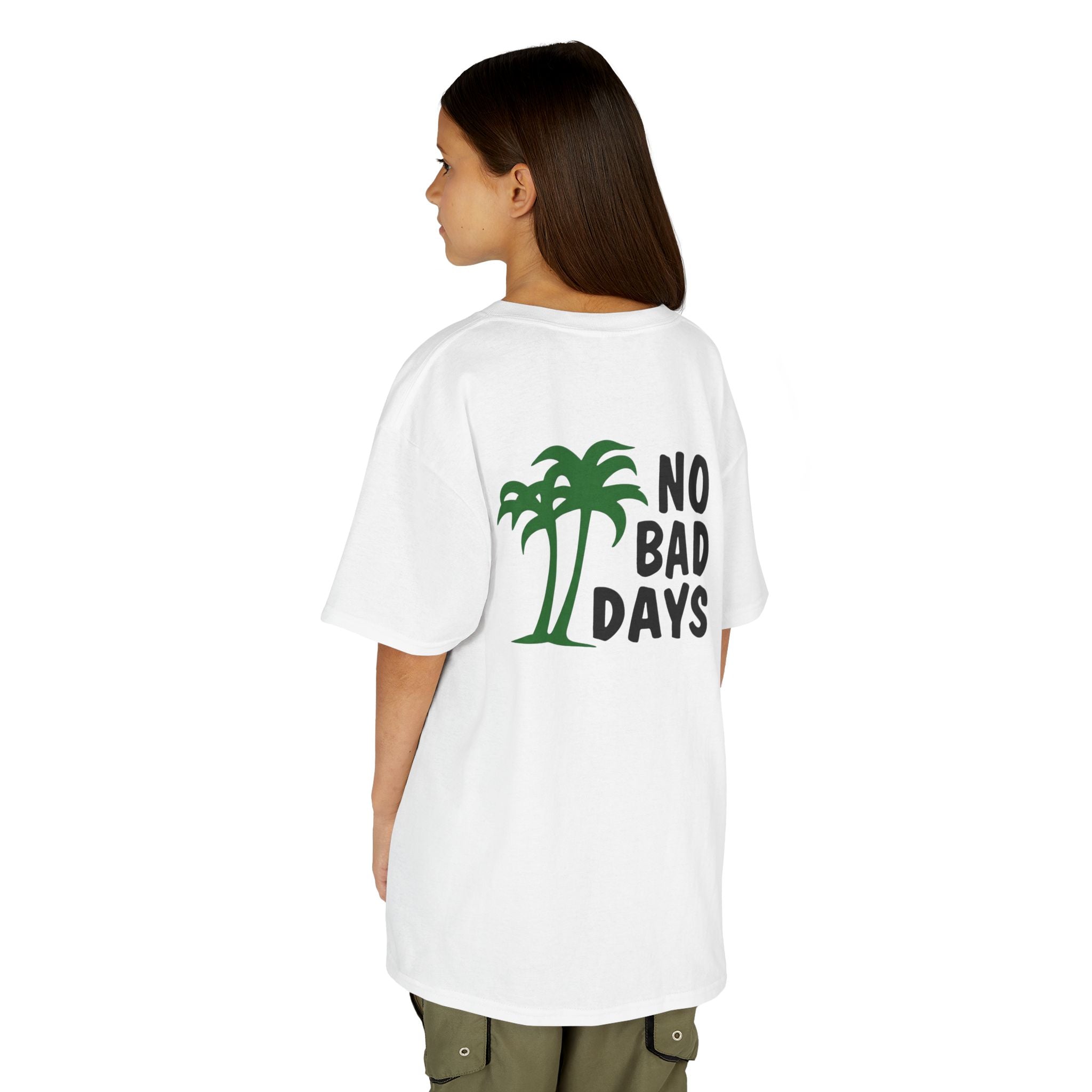 Kids 'No Bad Days' Palm Tree T‑Shirt