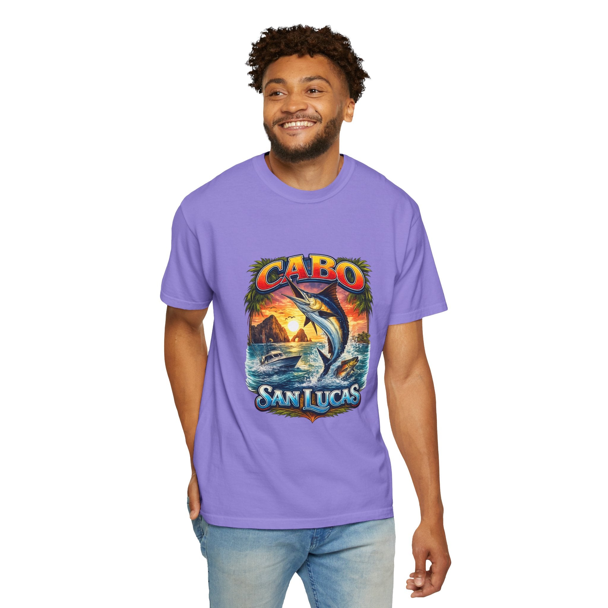 Cabo San Lucas Arch Marlin Fishing T-Shirt