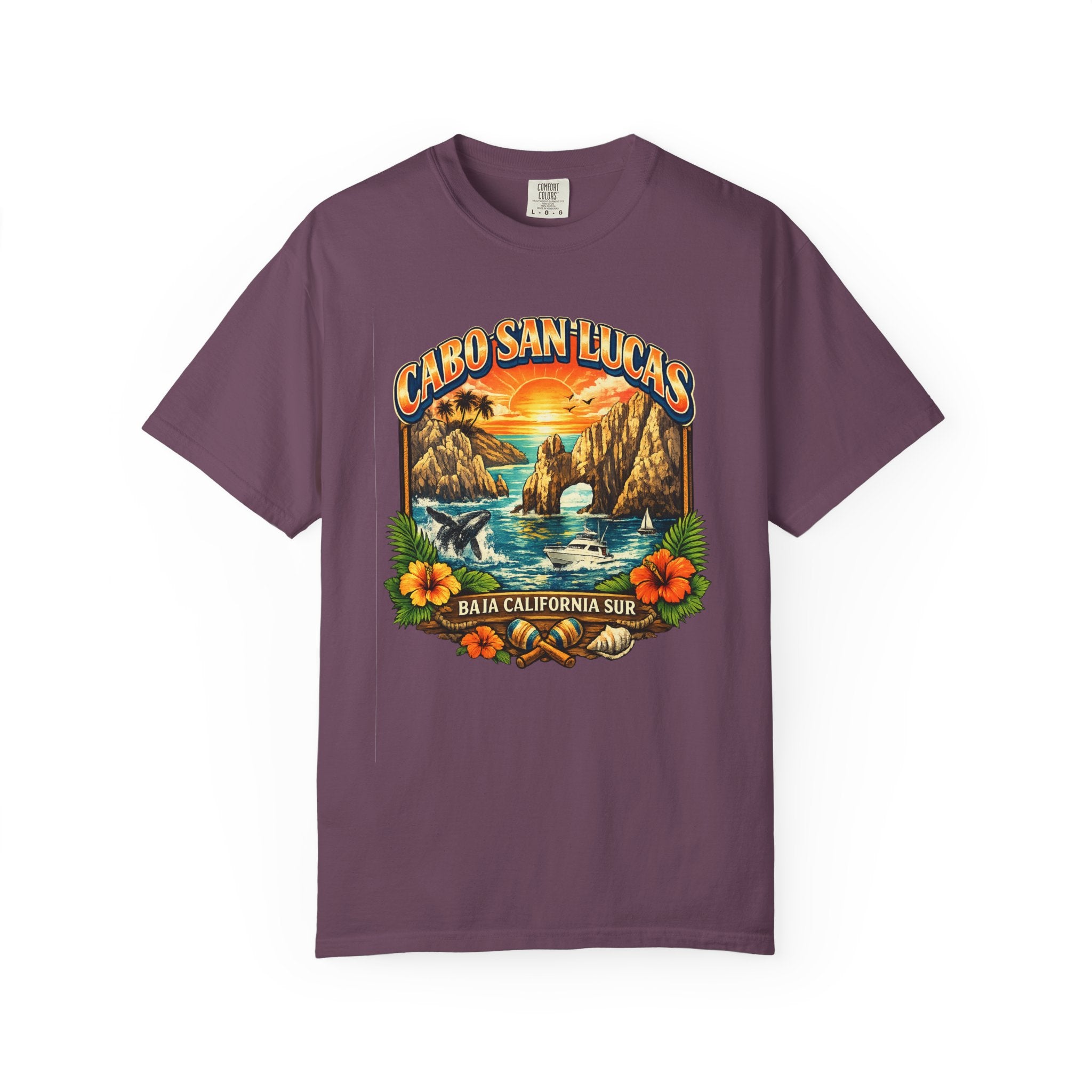 Cabo San Lucas Arch Sunset T-Shirt — Baja California Sur Vacation Tee