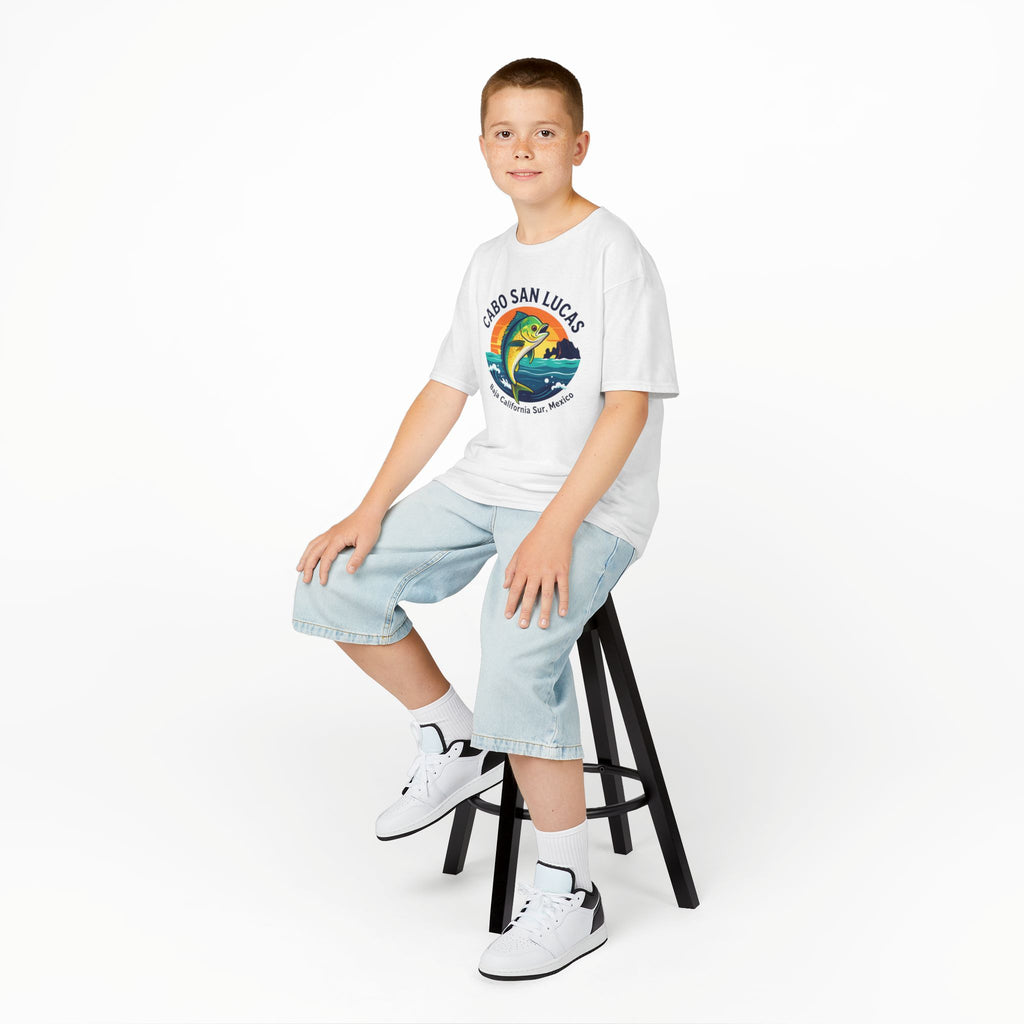 Kids Tee — Cabo San Lucas Mahi Mahi Fishing Souvenir