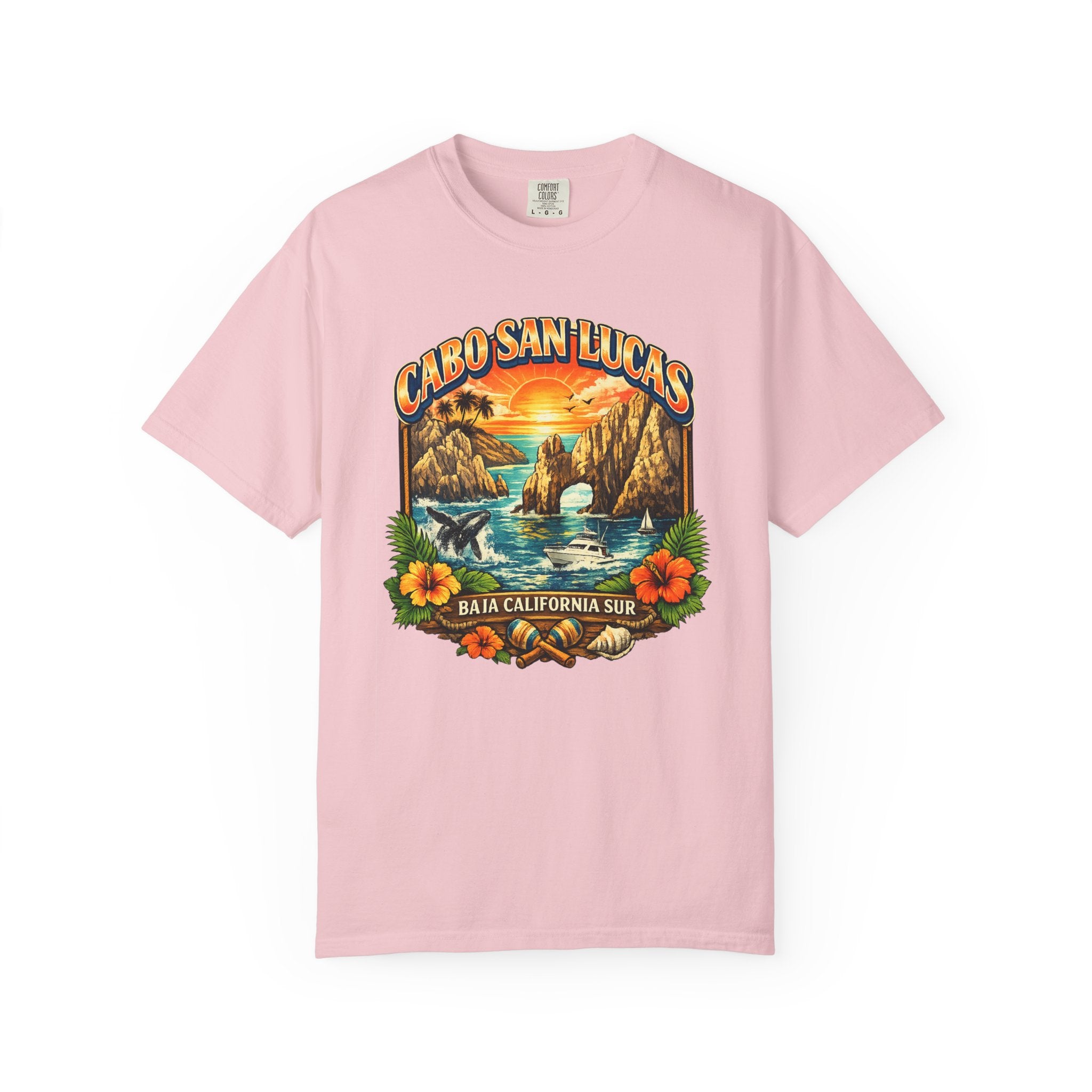 Cabo San Lucas Arch Sunset T-Shirt — Baja California Sur Vacation Tee
