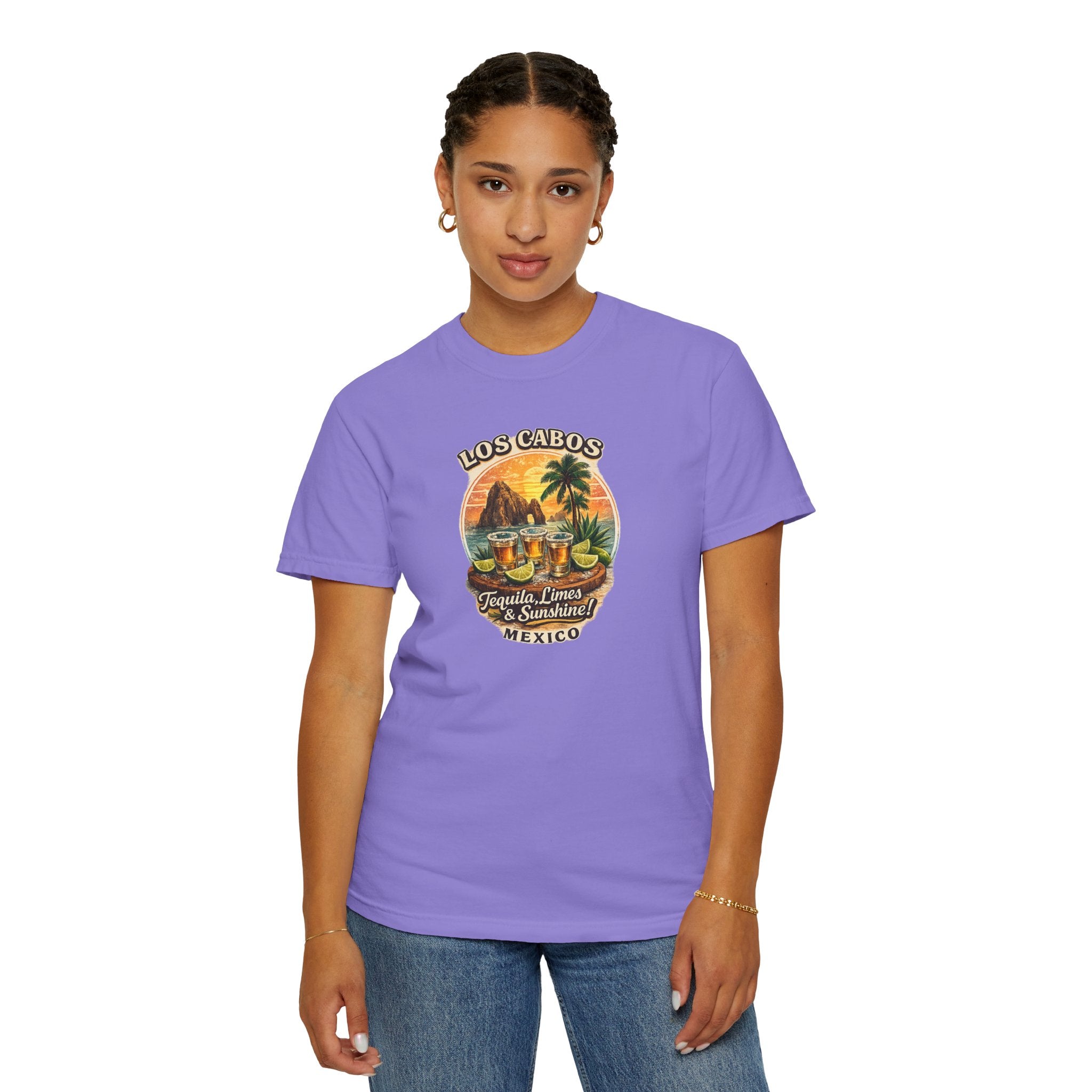 Los Cabos Tequila & Limes T-Shirt — Mexico Beach Vacation Tee