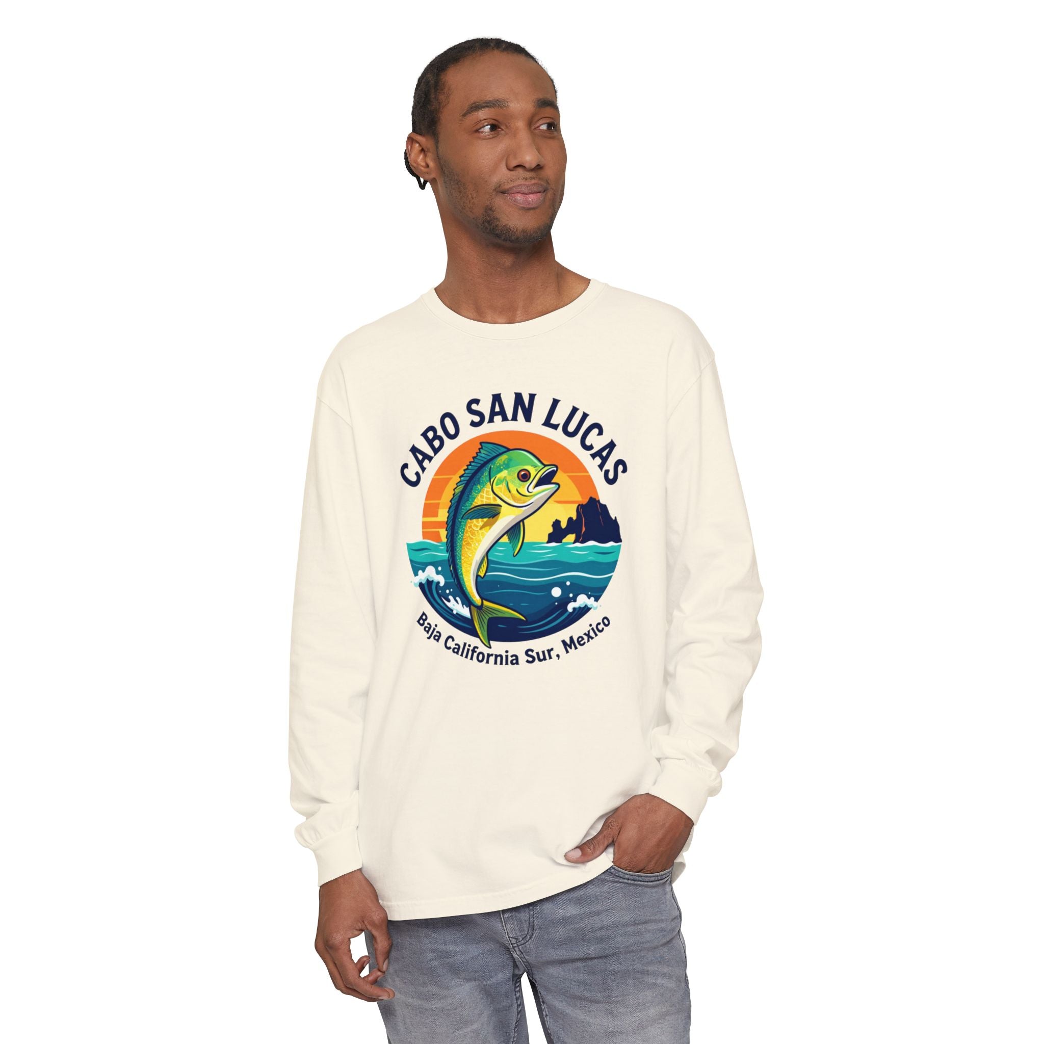 Cabo San Lucas Mahi Fishing Long Sleeve Tee
