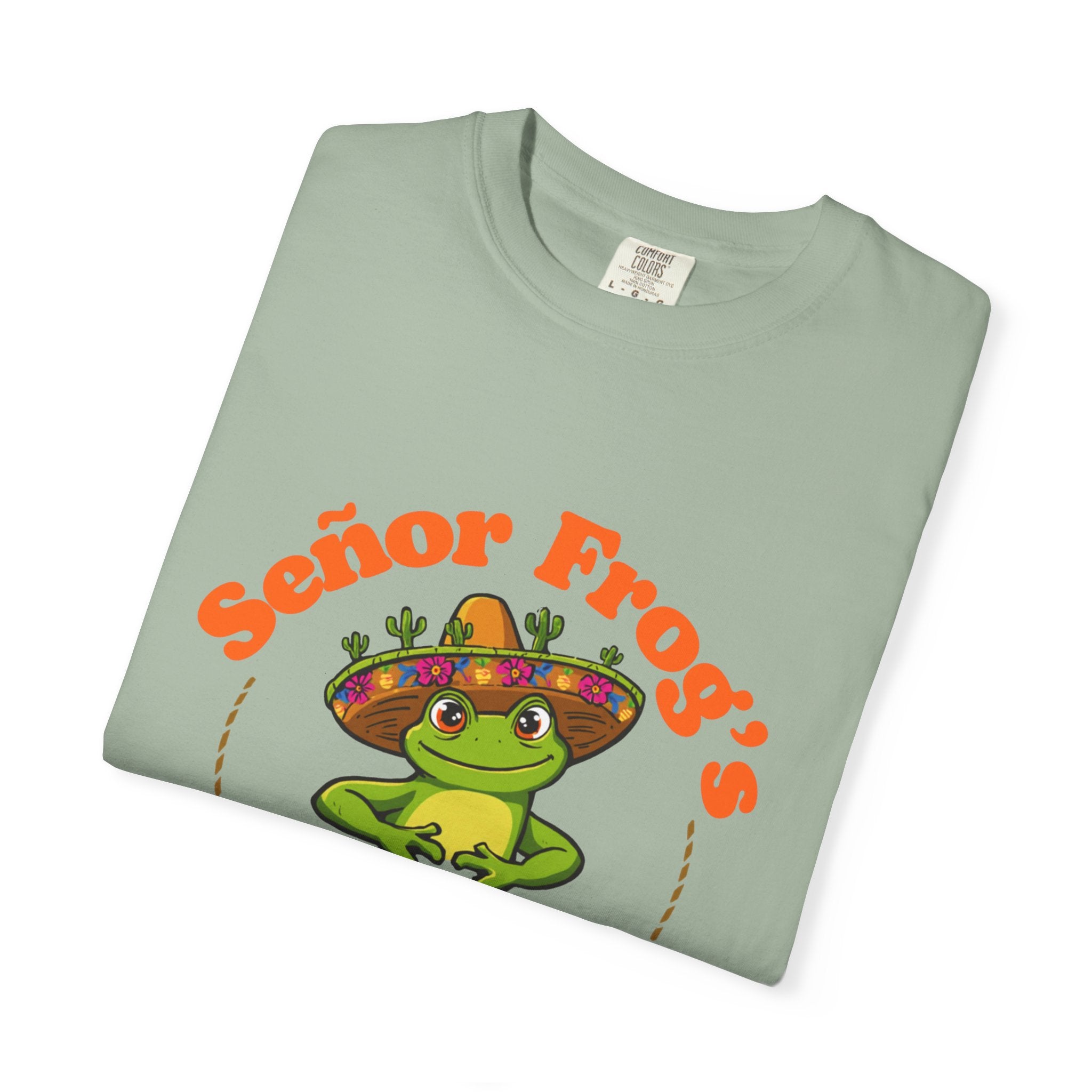 Señor Frog's Cabo San Lucas T-Shirt — Cute Frog Sombrero Mexico Souvenir