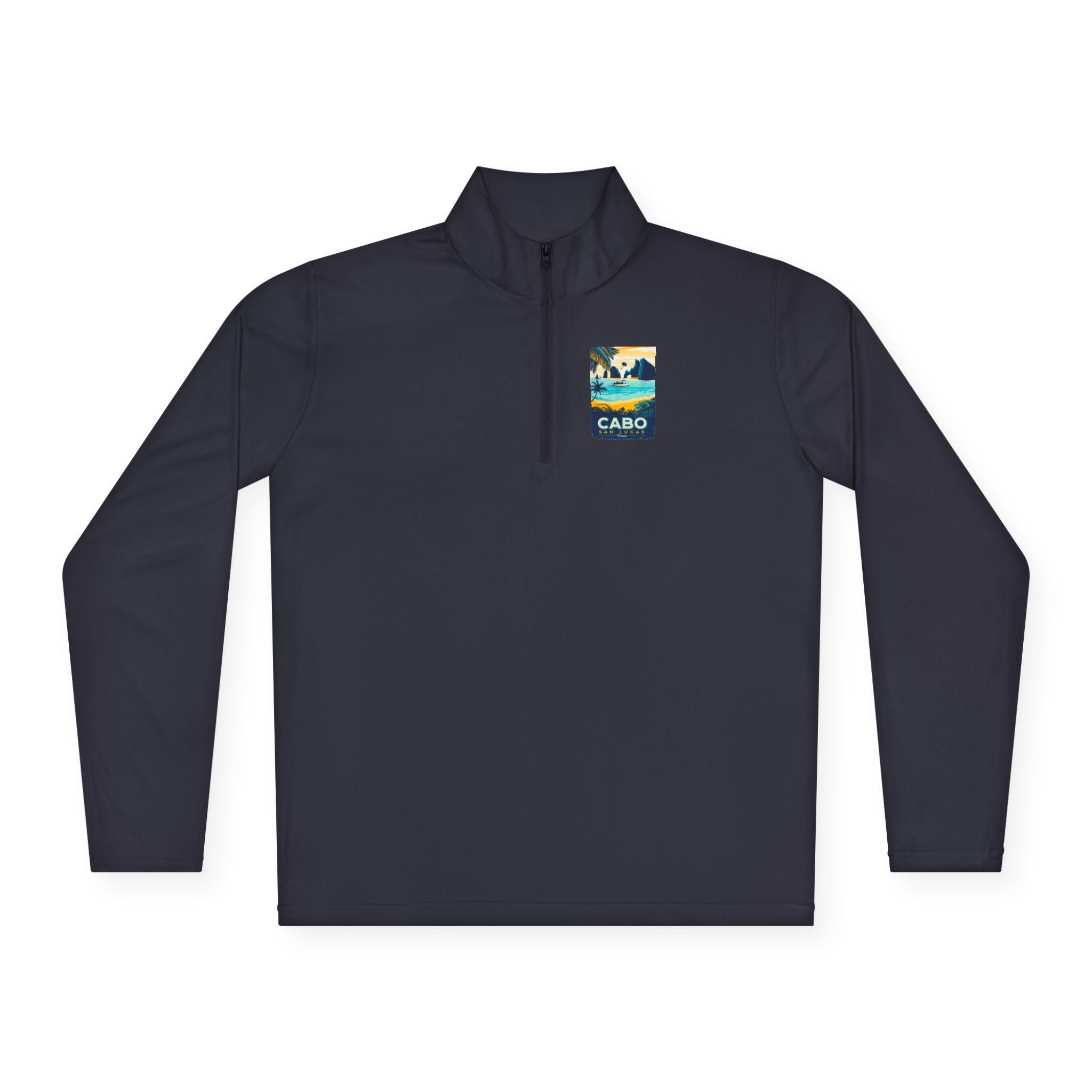 Cabo Paradise Quarter-Zip Pullover — Cabo Arch Graphic