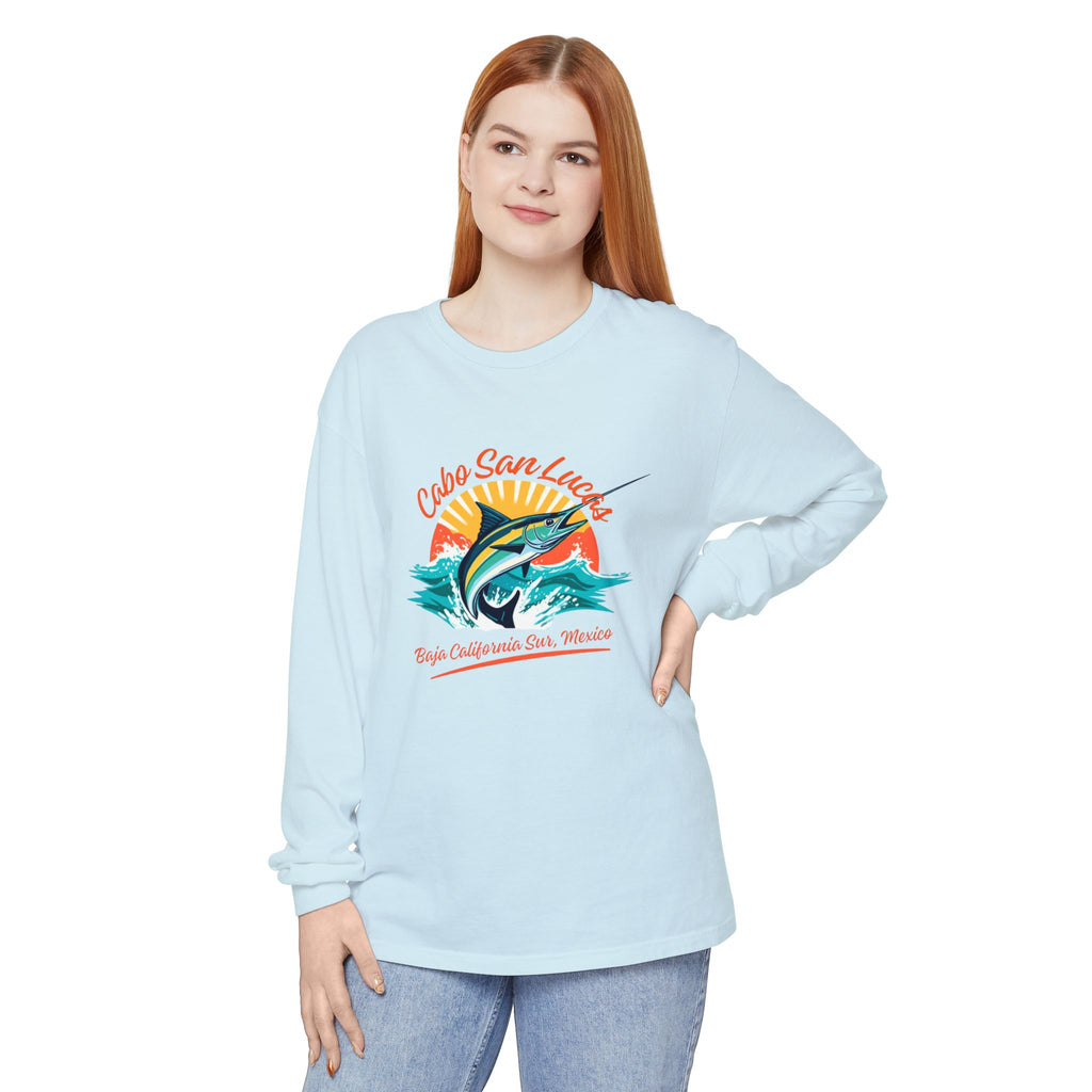Cabo San Lucas Marlin Sunset Long Sleeve Tee