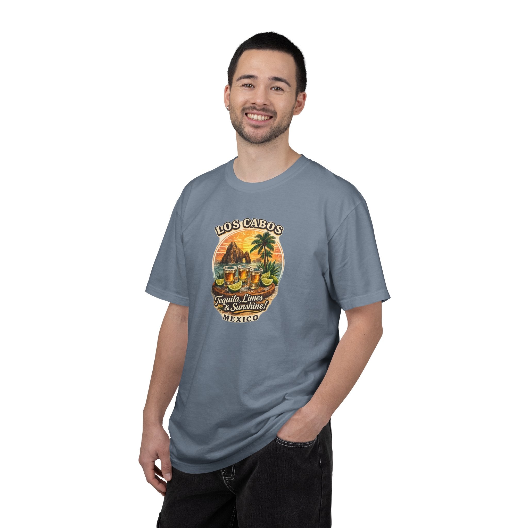 Los Cabos Tequila & Limes T-Shirt — Mexico Beach Vacation Tee