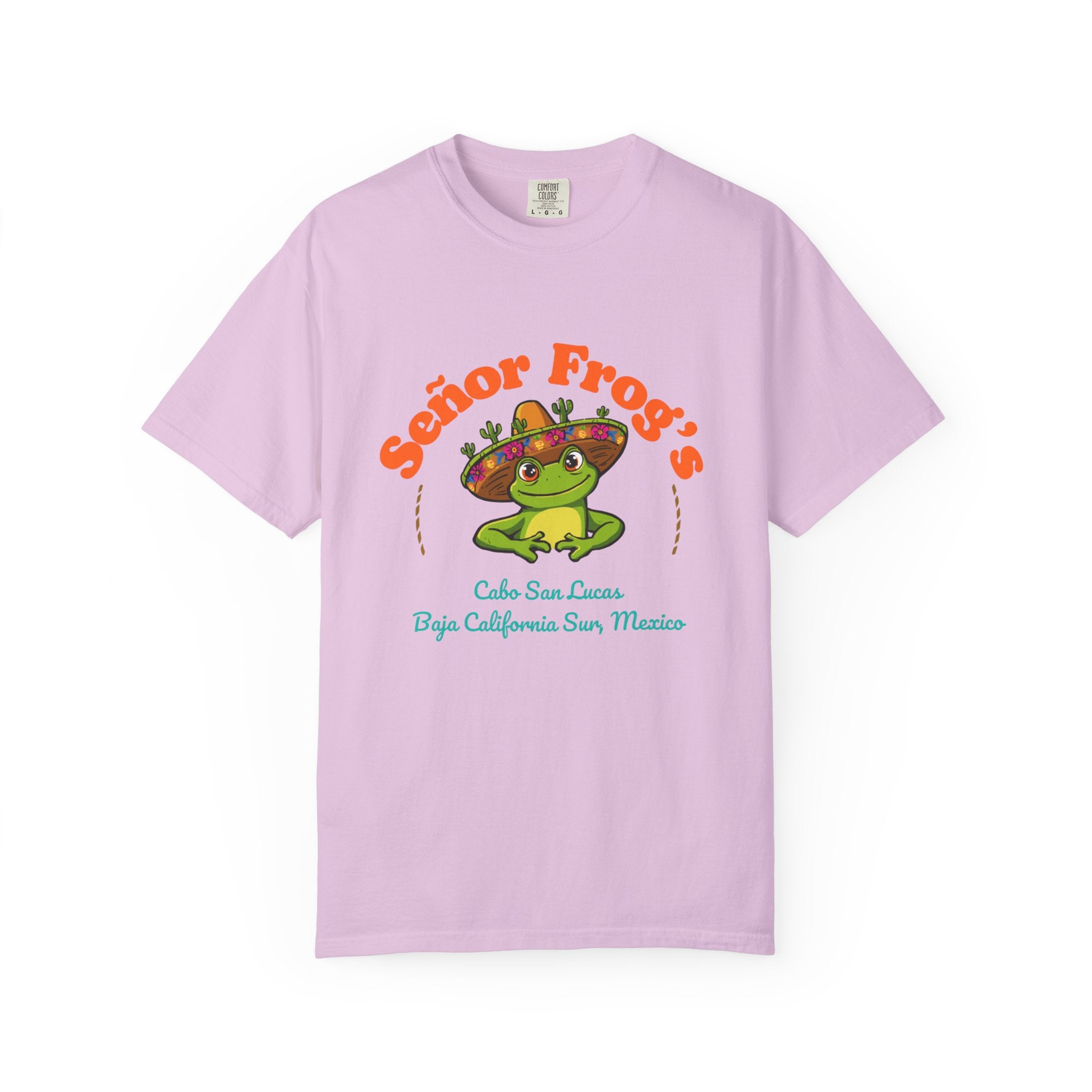 Señor Frog's Cabo San Lucas T-Shirt — Cute Frog Sombrero Mexico Souvenir
