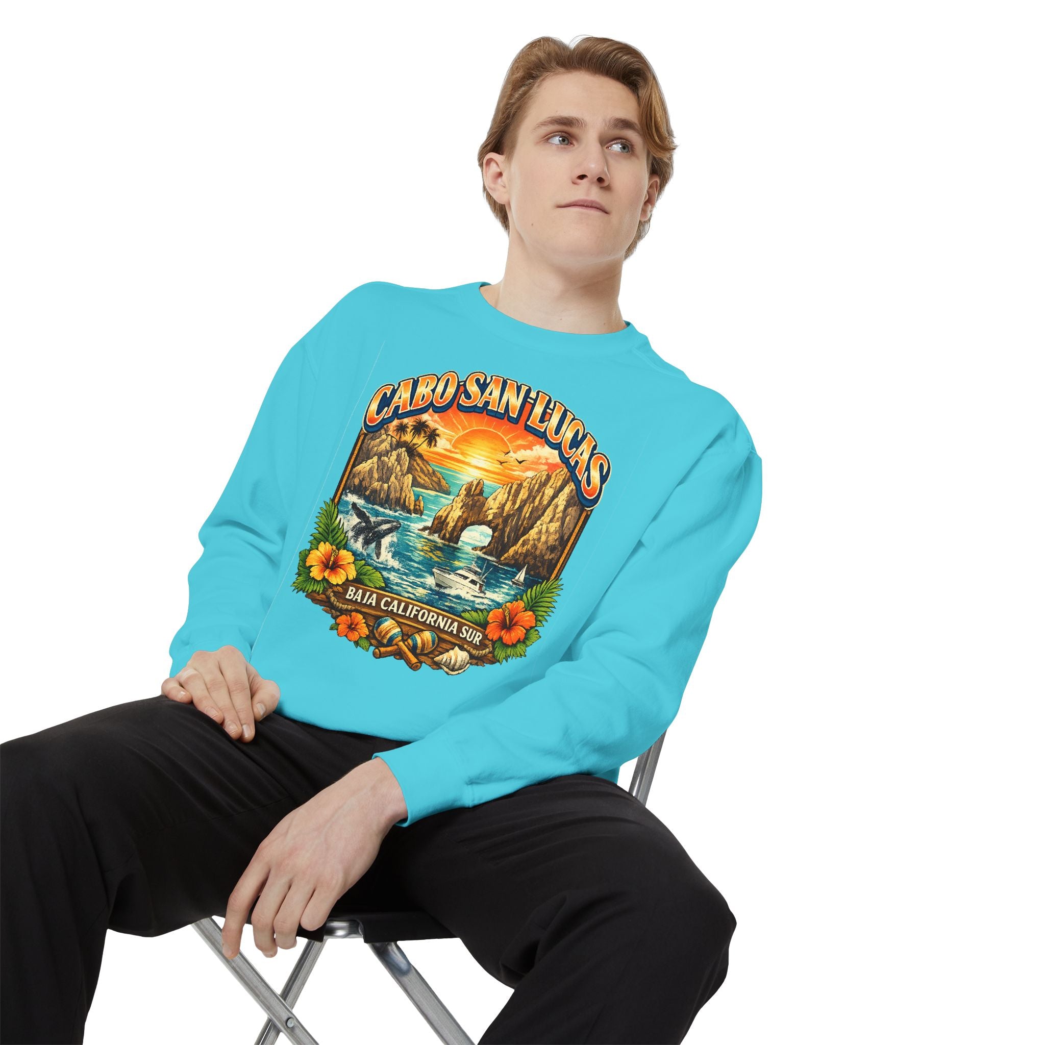 Cabo San Lucas Sunset Sweatshirt — Baja California Surf Crewneck
