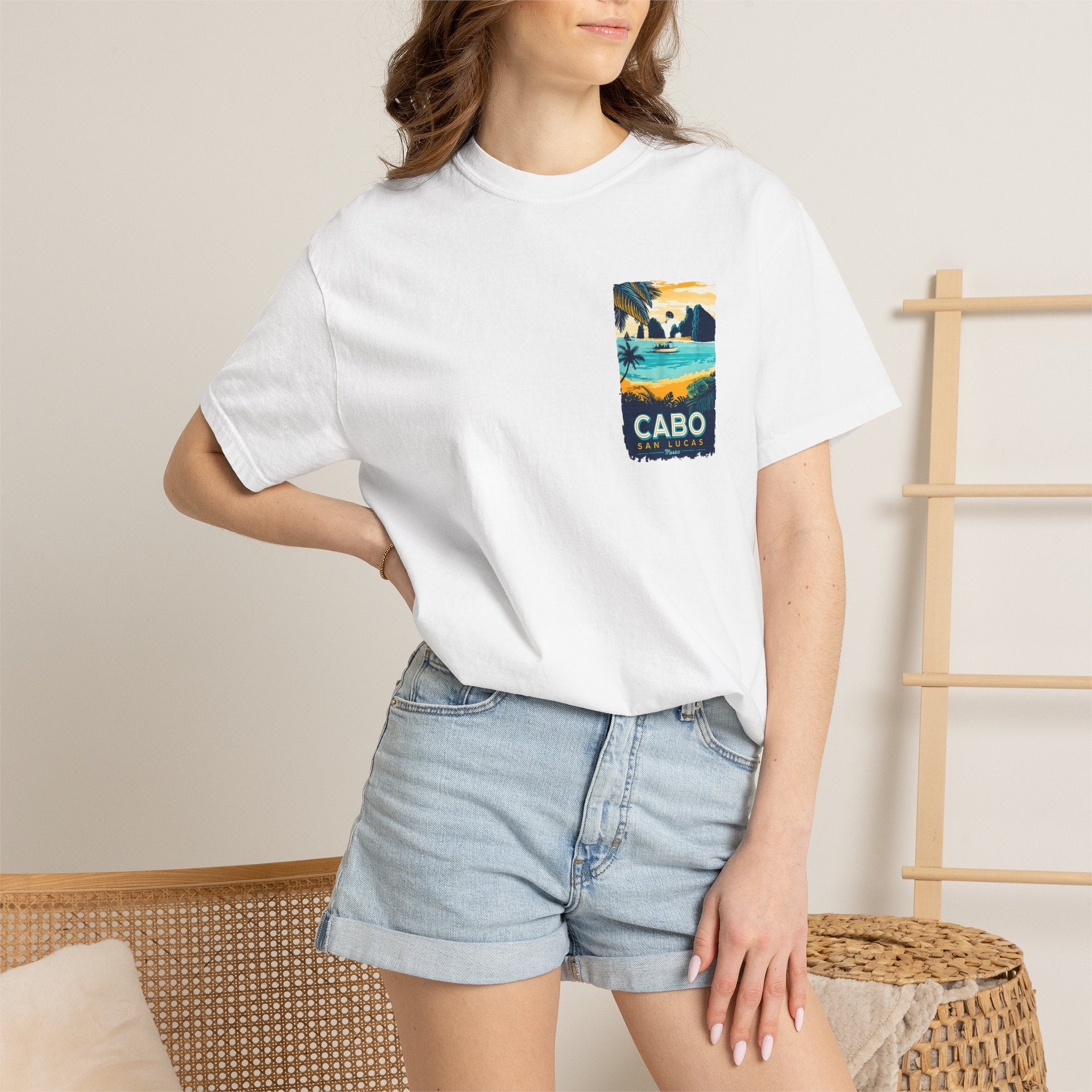 Cabo Paradise Arch T-Shirt — Cabo San Lucas Vacation Tee