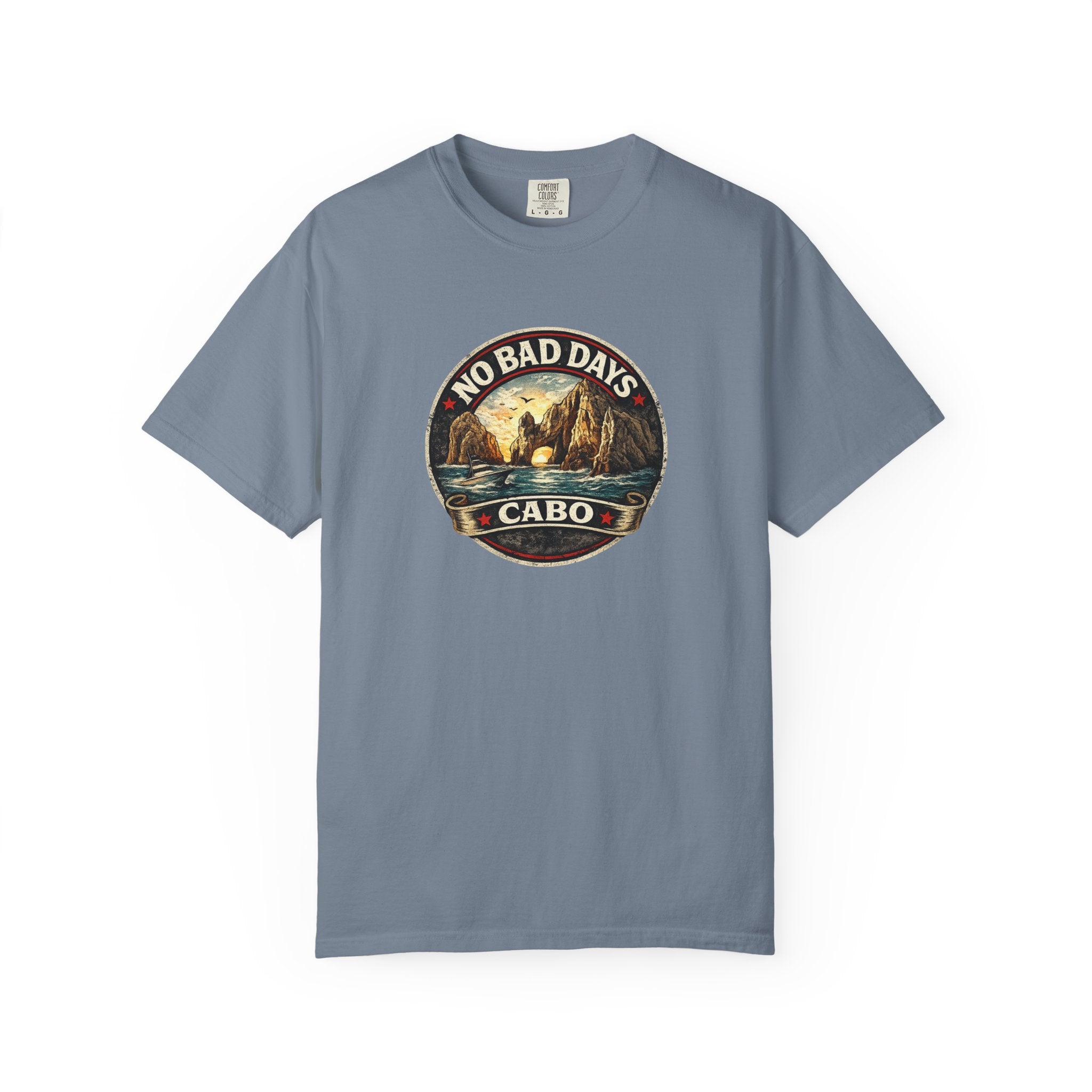No Bad Days Cabo T-Shirt — Sunset Beach Vintage Graphic Tee