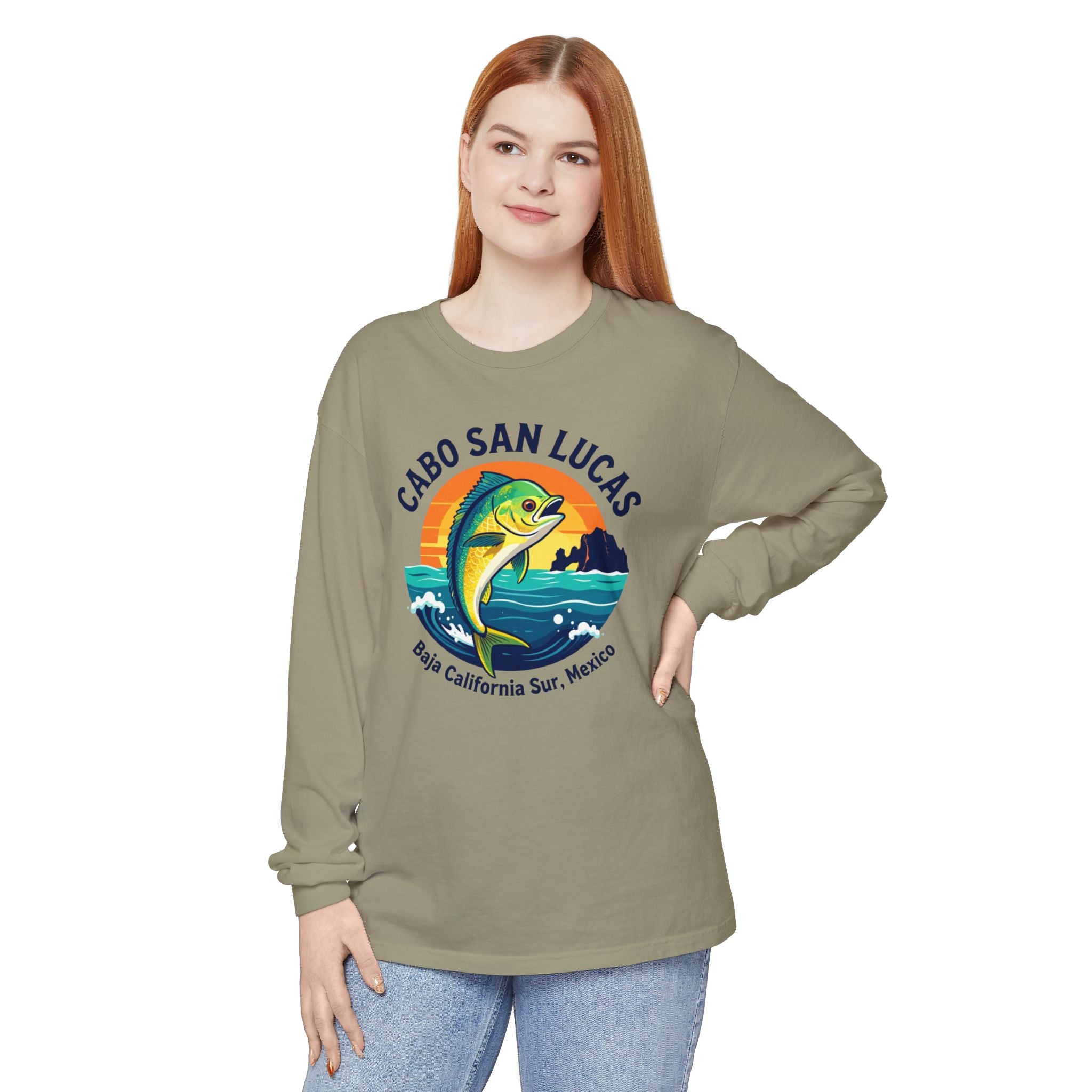 Cabo San Lucas Mahi Fishing Long Sleeve Tee