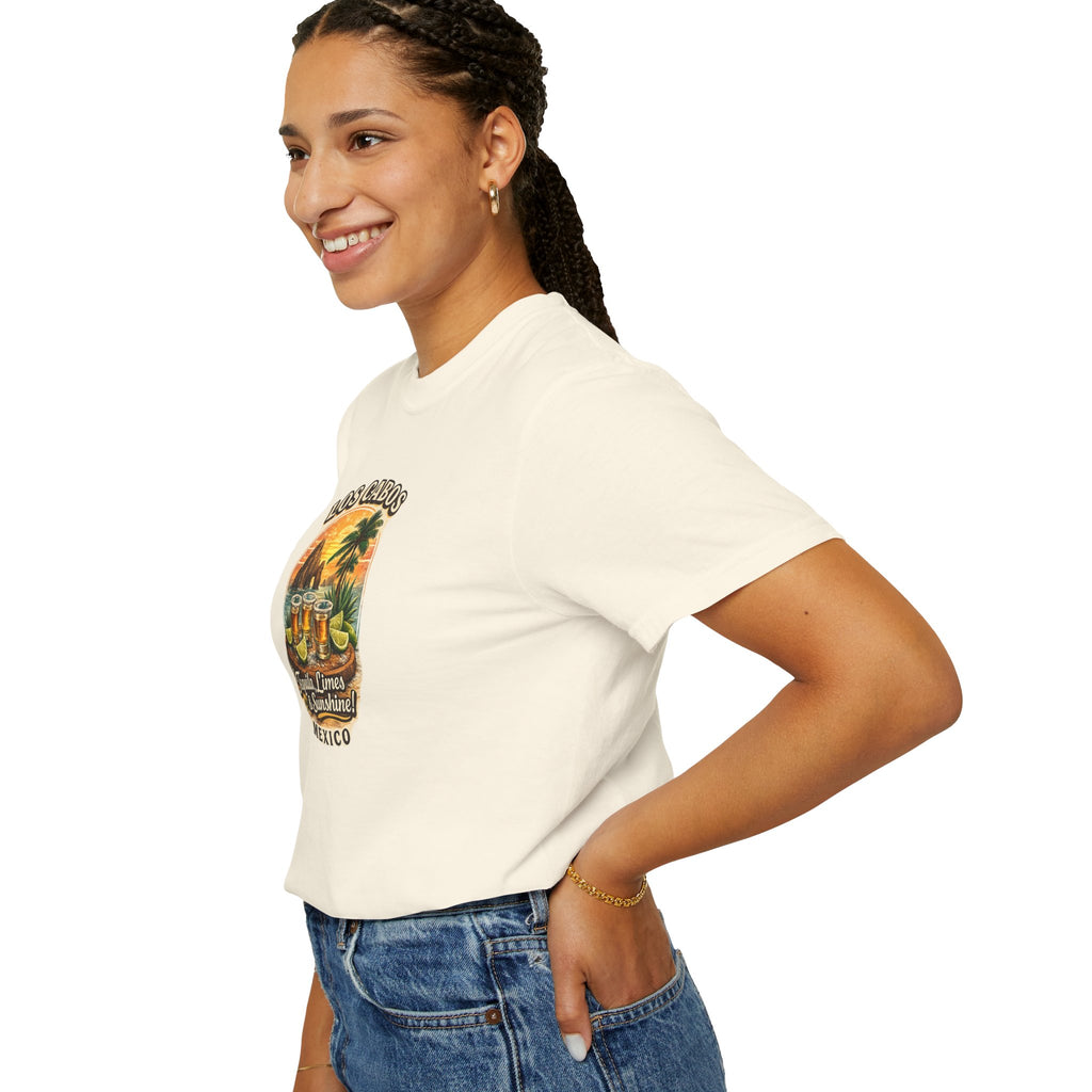 Los Cabos Tequila & Limes T-Shirt — Mexico Beach Vacation Tee