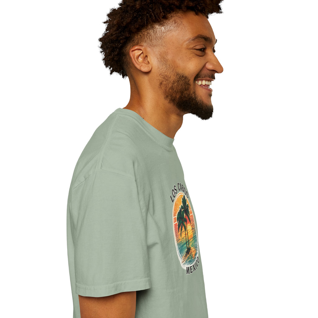 Los Cabos Palms T-Shirt — Tropical Beach Palm Graphic Tee