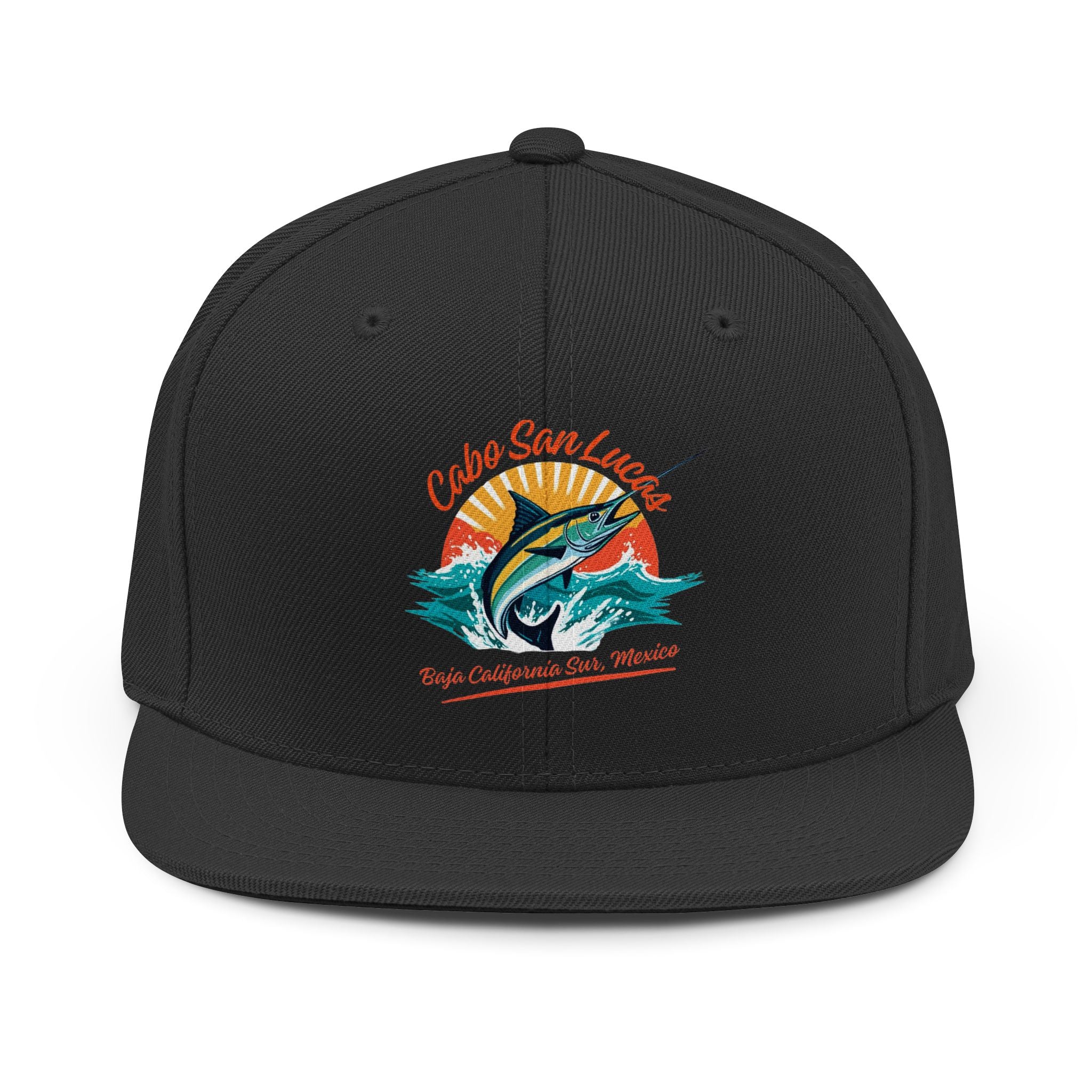 Cabo San Lucas Marlin Snapback Hat