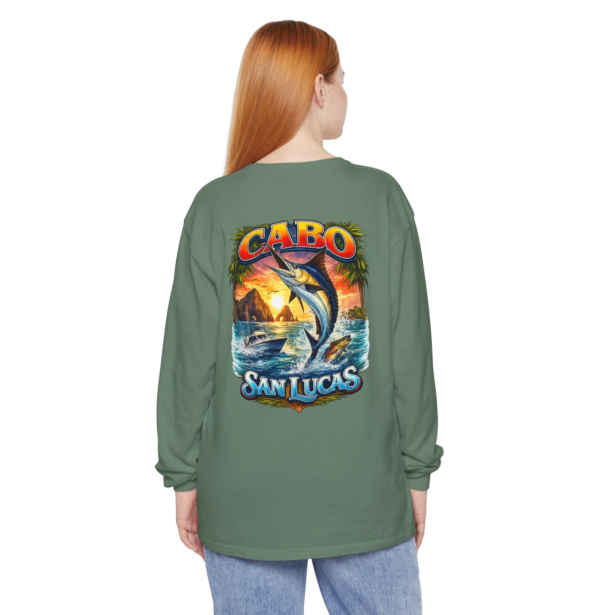 Cabo San Lucas Marlin Long Sleeve Tee