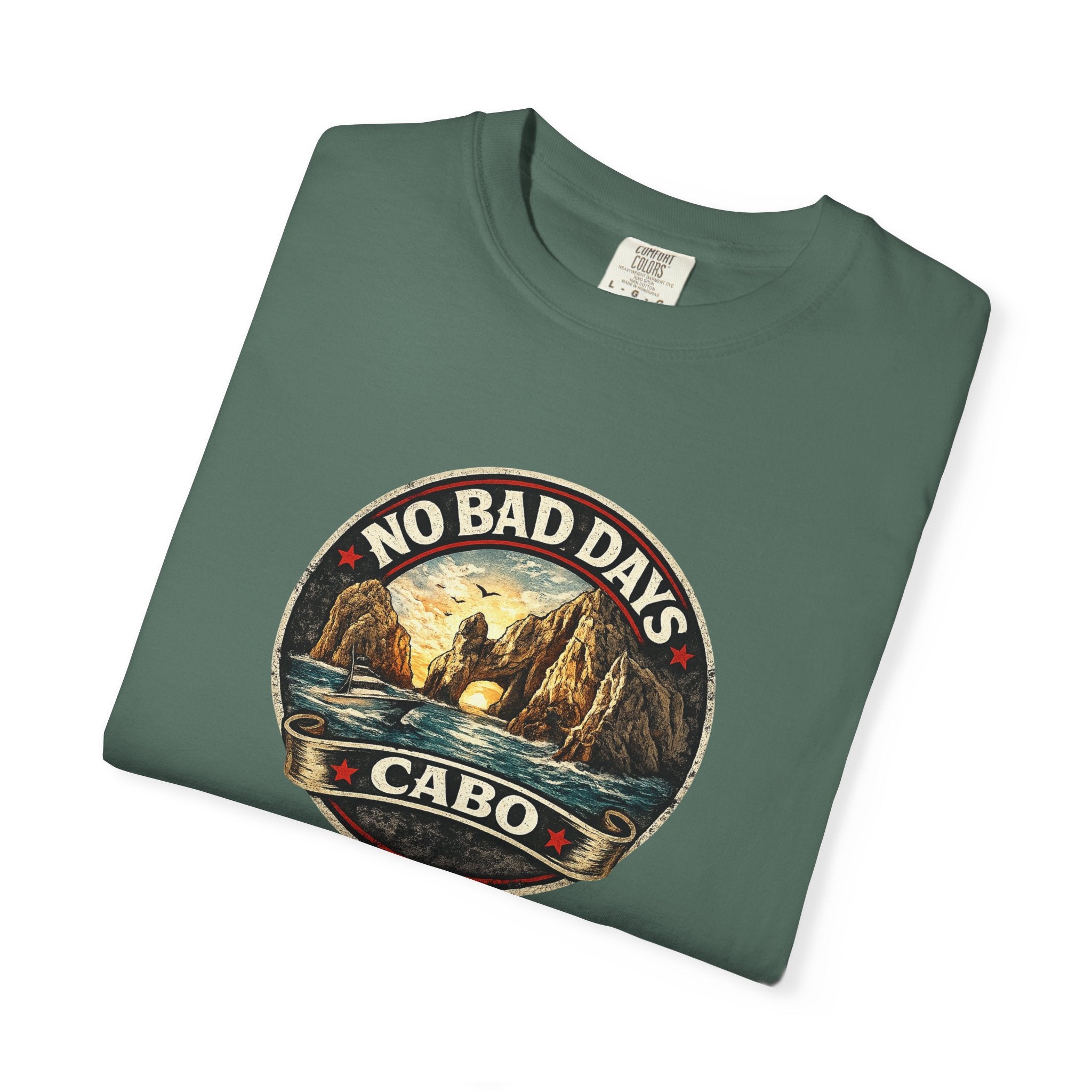 No Bad Days Cabo T-Shirt — Sunset Beach Vintage Graphic Tee
