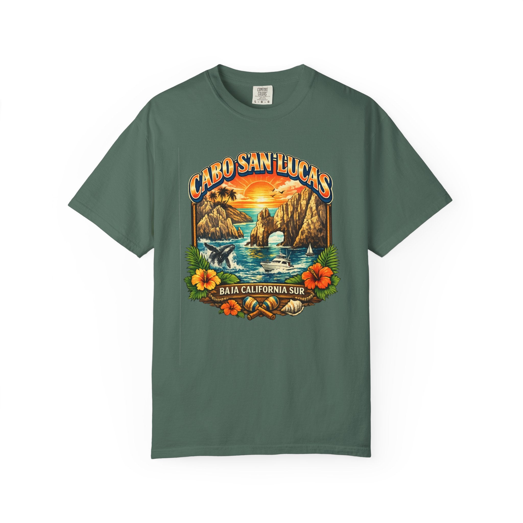 Cabo San Lucas Arch Sunset T-Shirt — Baja California Sur Vacation Tee