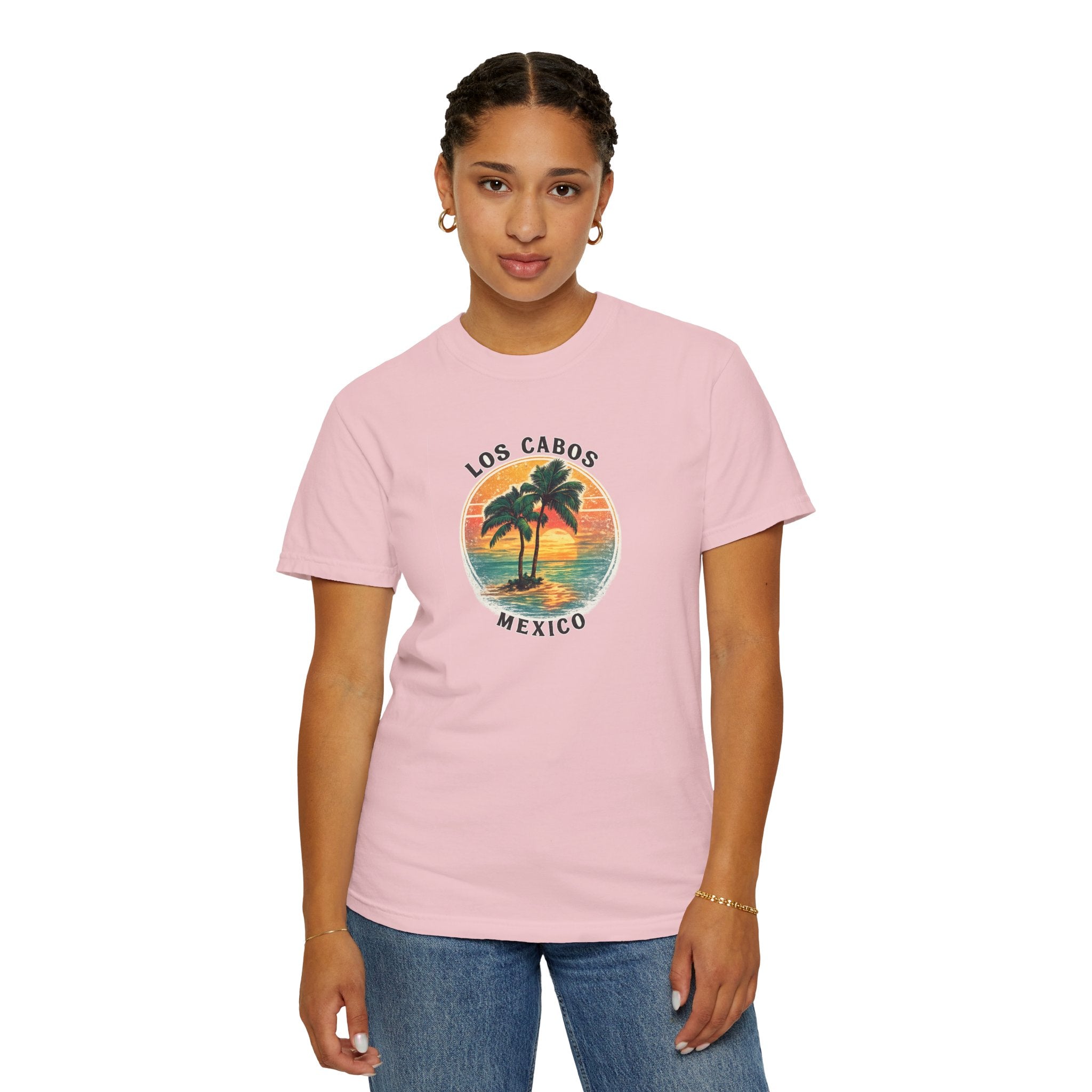 Los Cabos Palms T-Shirt — Tropical Beach Palm Graphic Tee